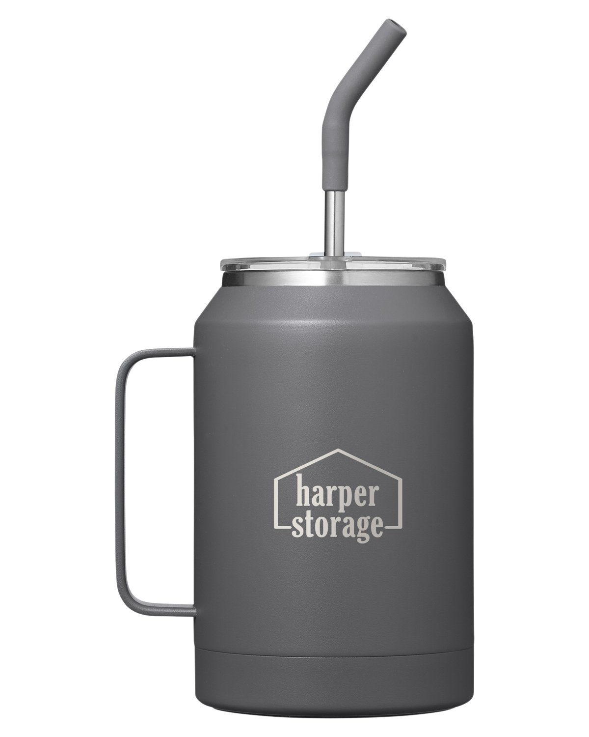 Maverick 32 oz Insulated Stainless Steel Mug With Straw 28