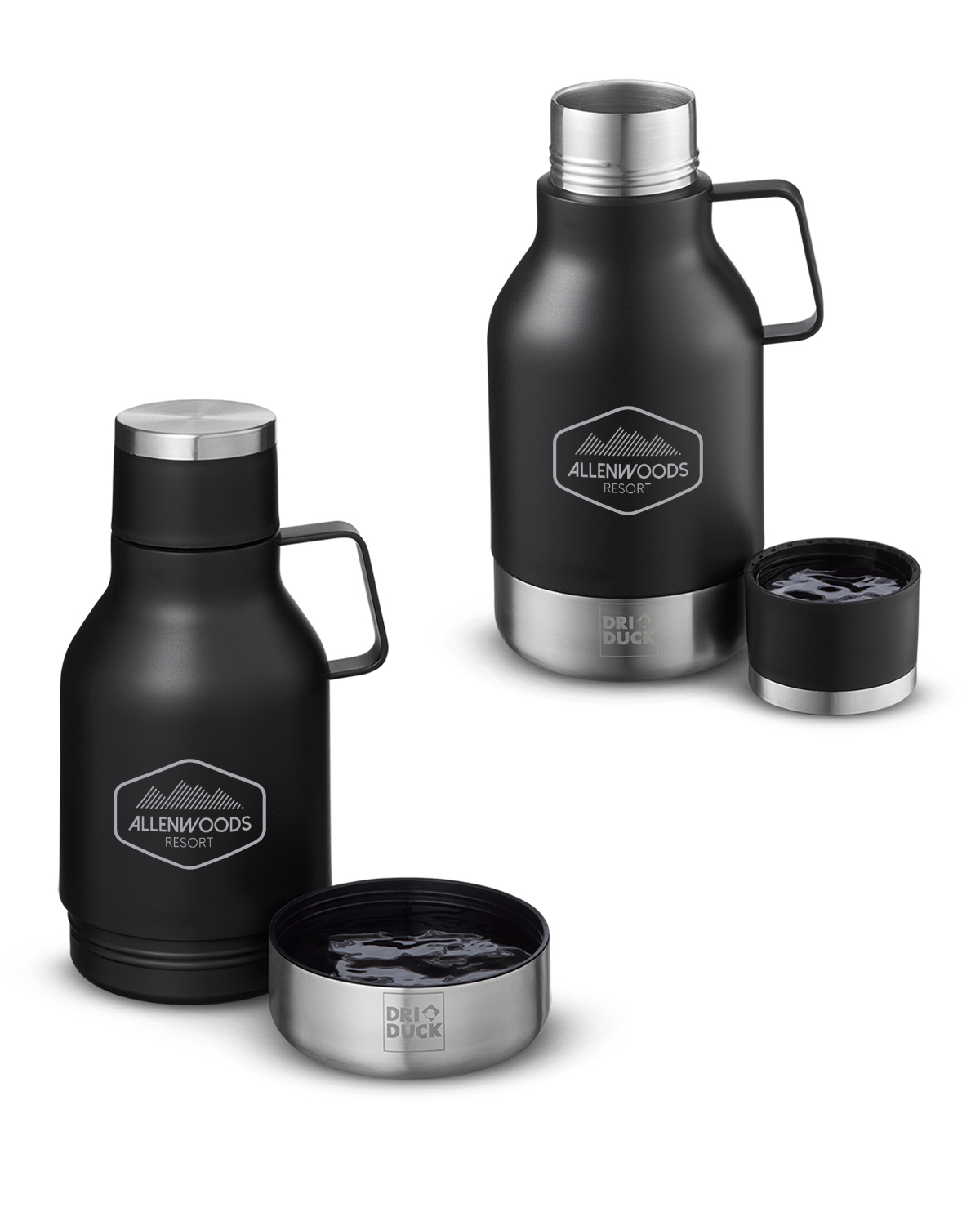 Rover 32 oz Water Bottle With Pet Bowl 2