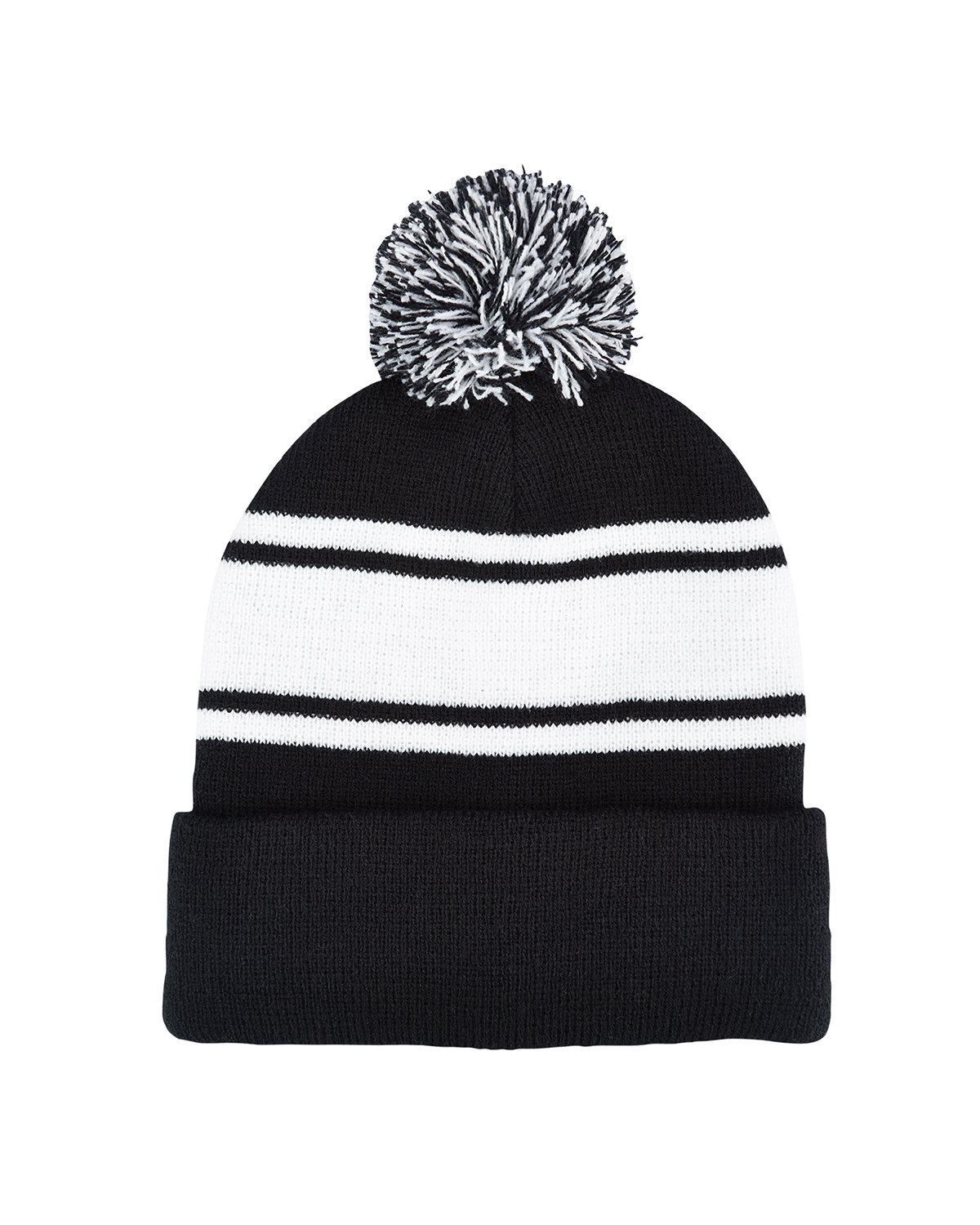 Knit Beanie With Pom Pom 13