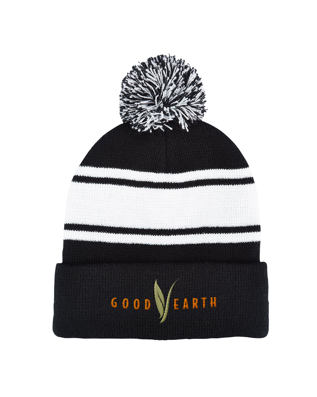Knit Beanie With Pom Pom 19
