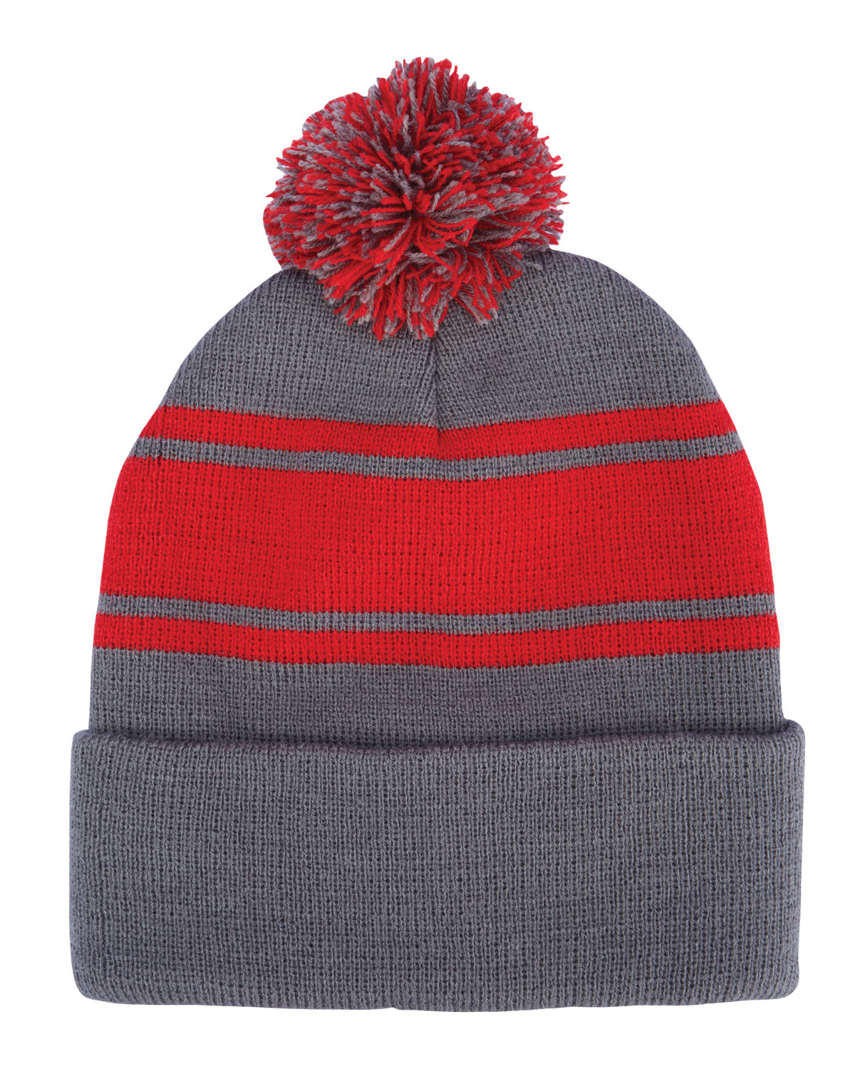 Knit Beanie With Pom Pom 17