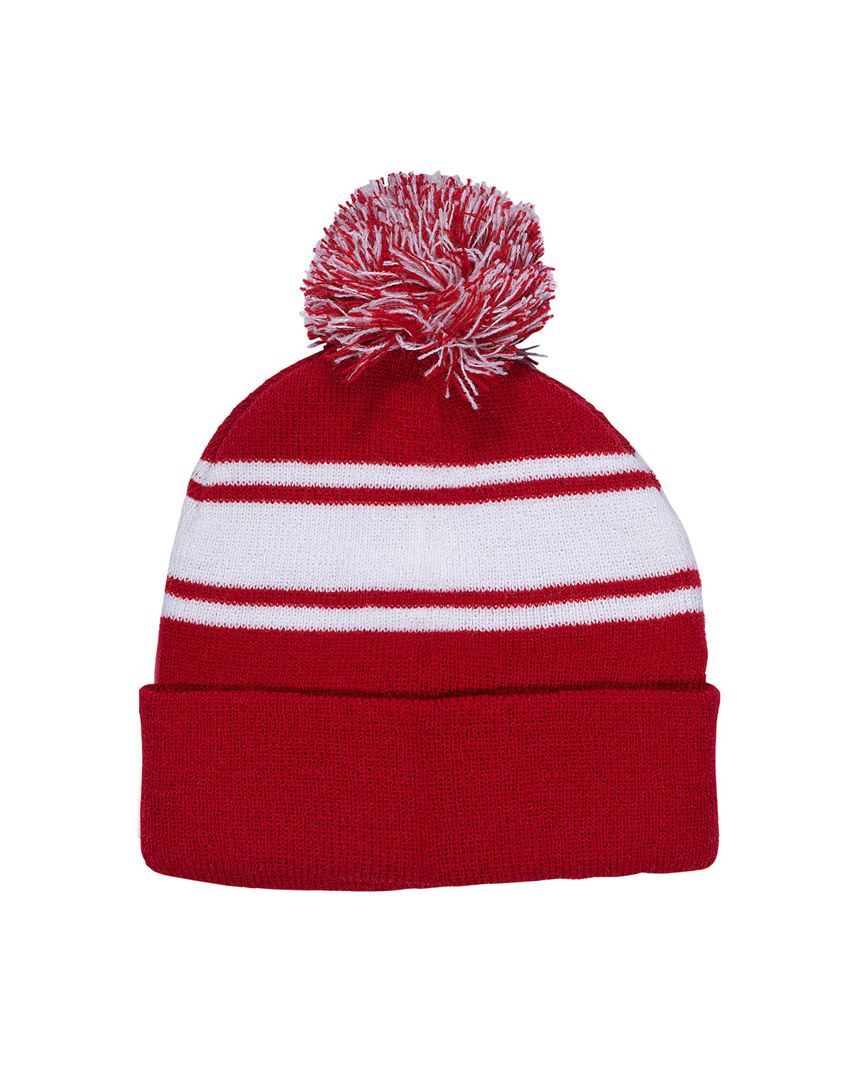 Knit Beanie With Pom Pom 16