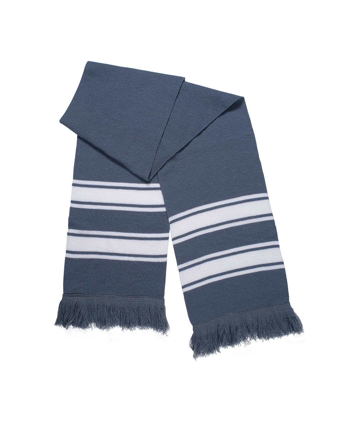 Stripe Knit Scarf 17