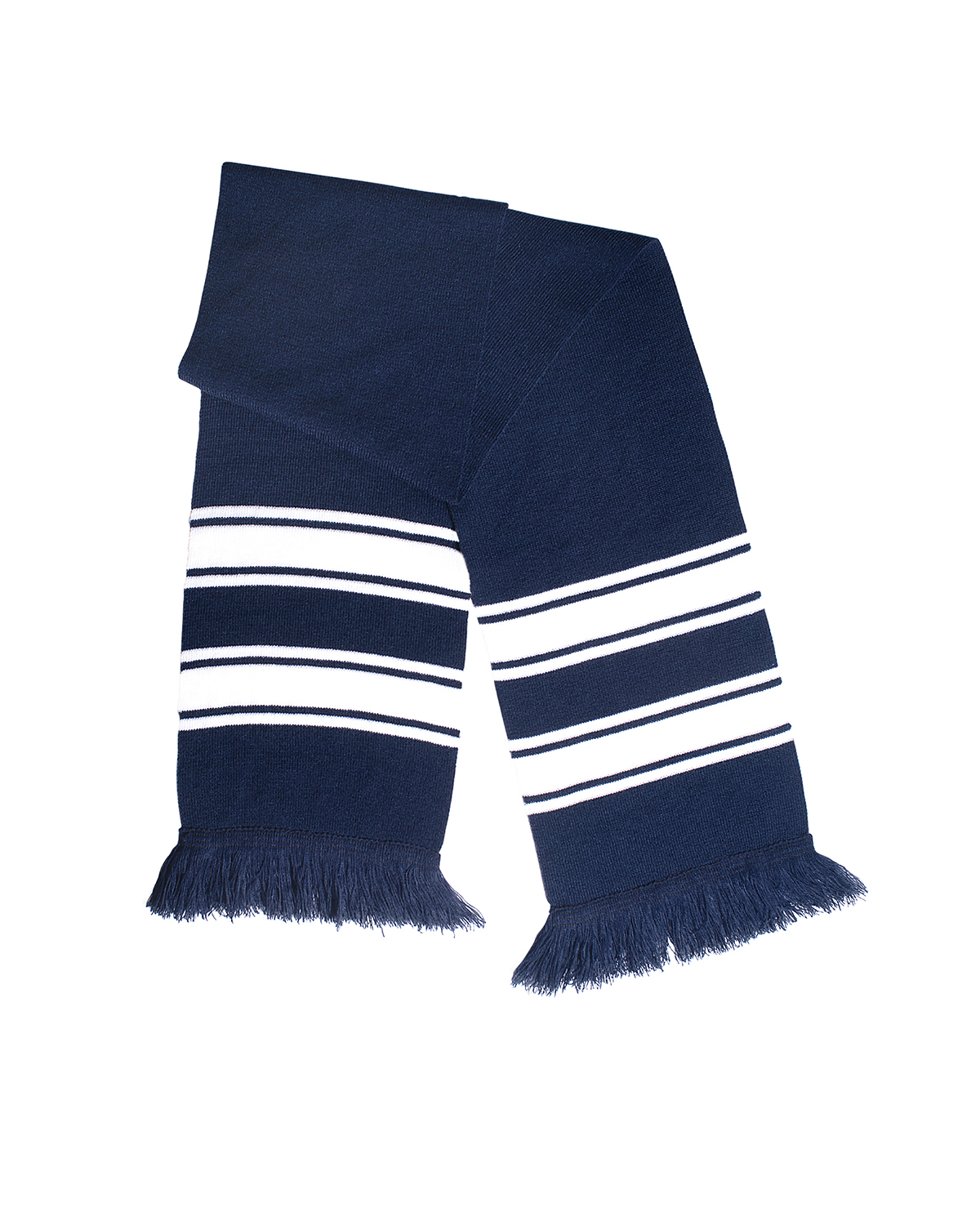 Stripe Knit Scarf 2