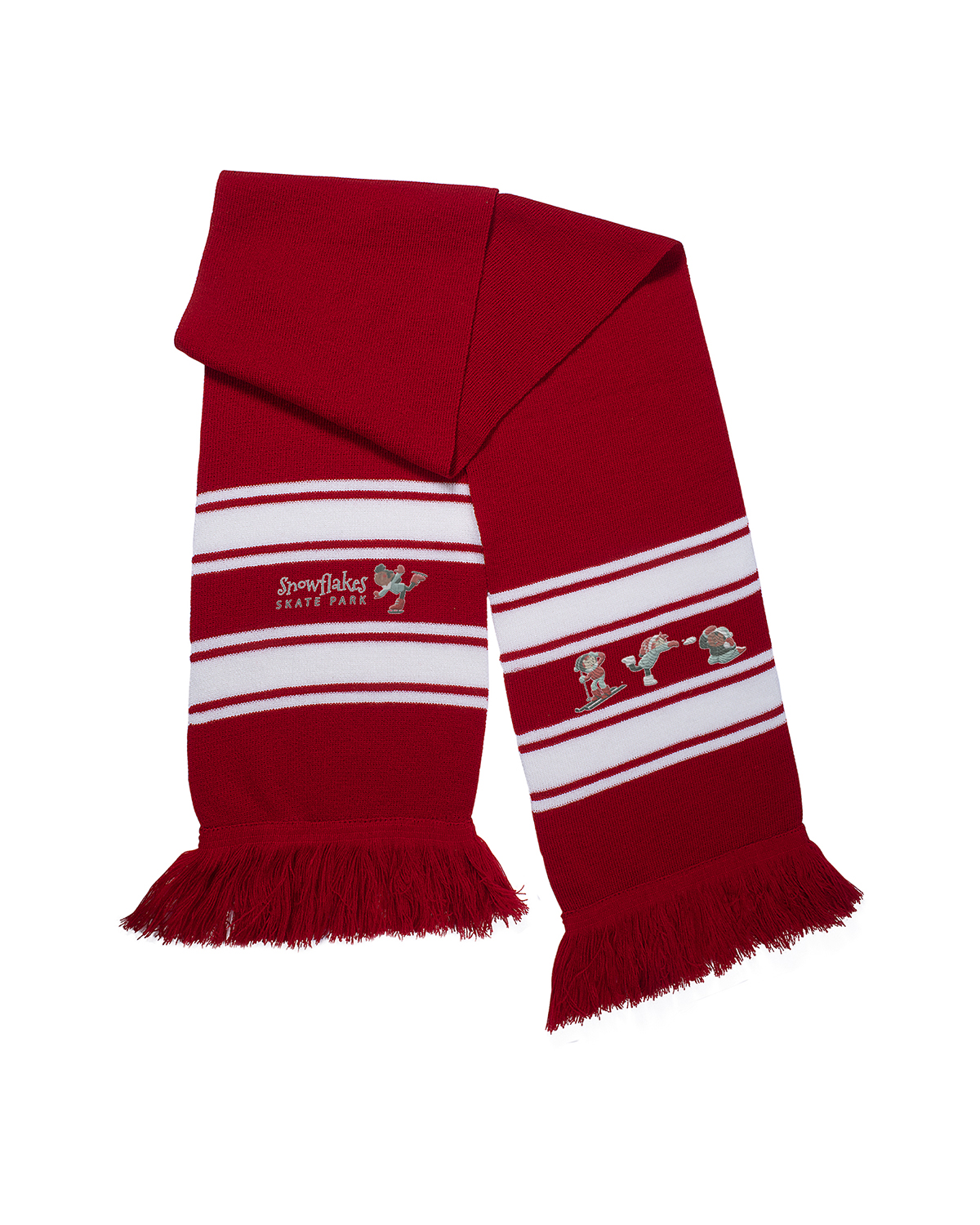 Stripe Knit Scarf 9