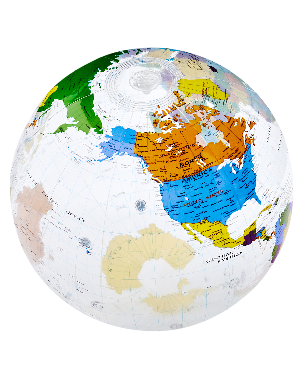 16" World Globe Beach Ball 4