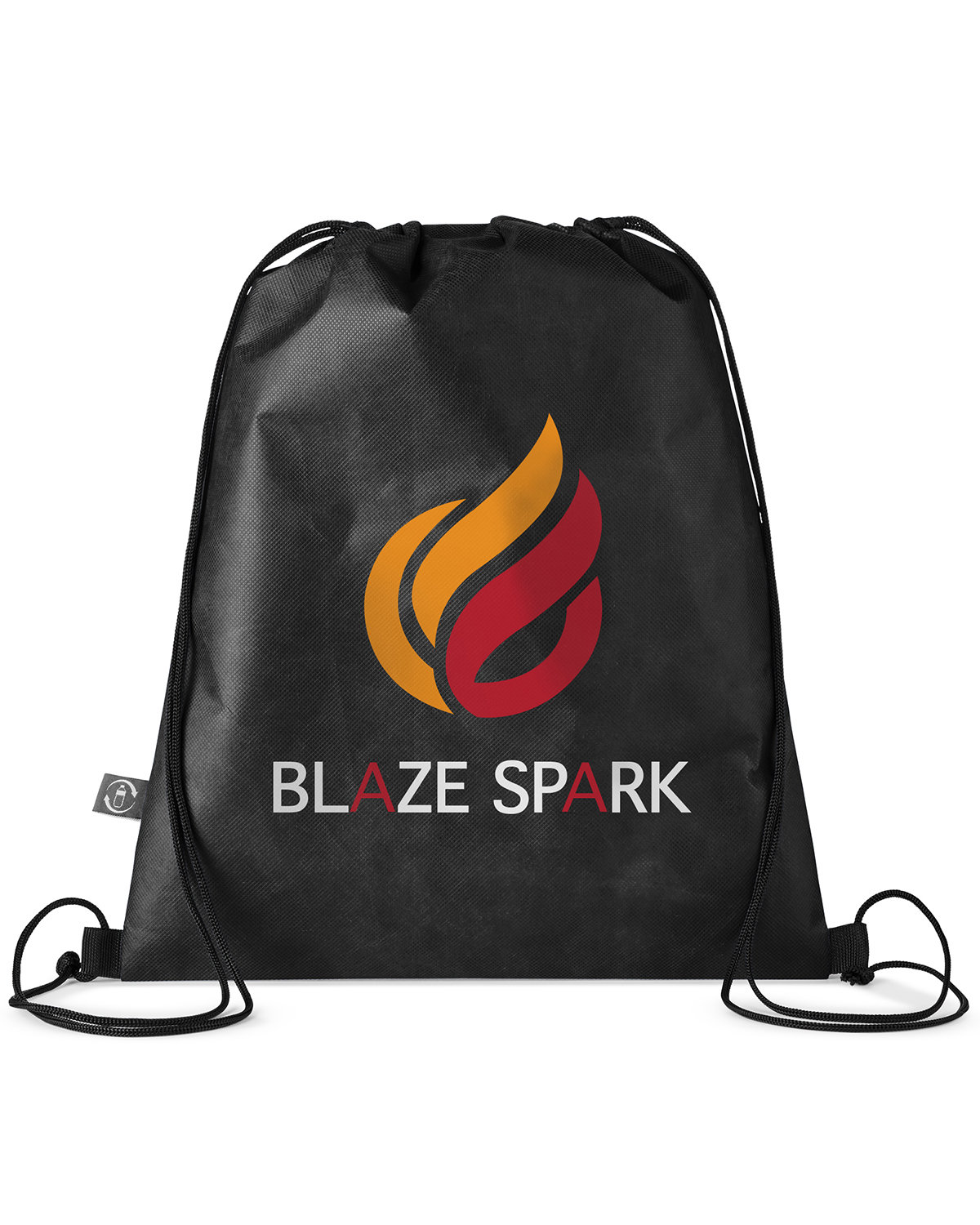 Recycled Non-Woven Drawstring Bag. 35