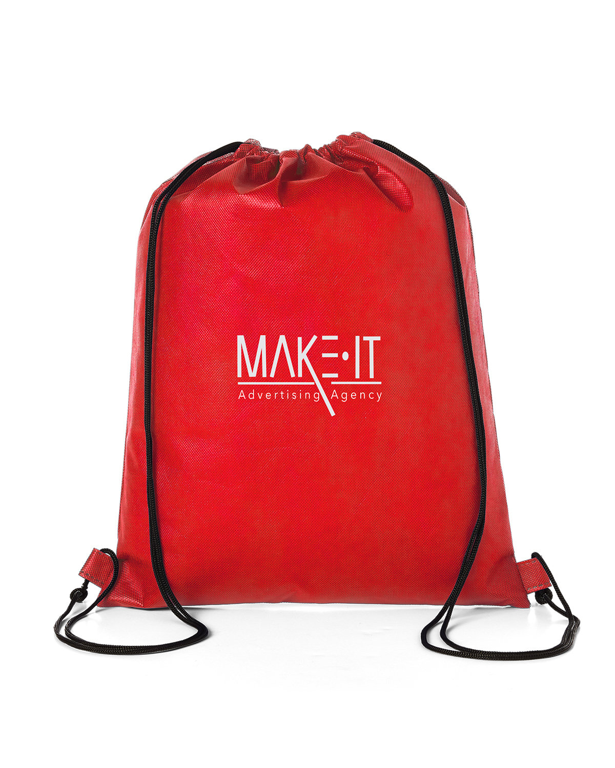 Hexagon Pattern Non-Woven Drawstring Backpack. 11