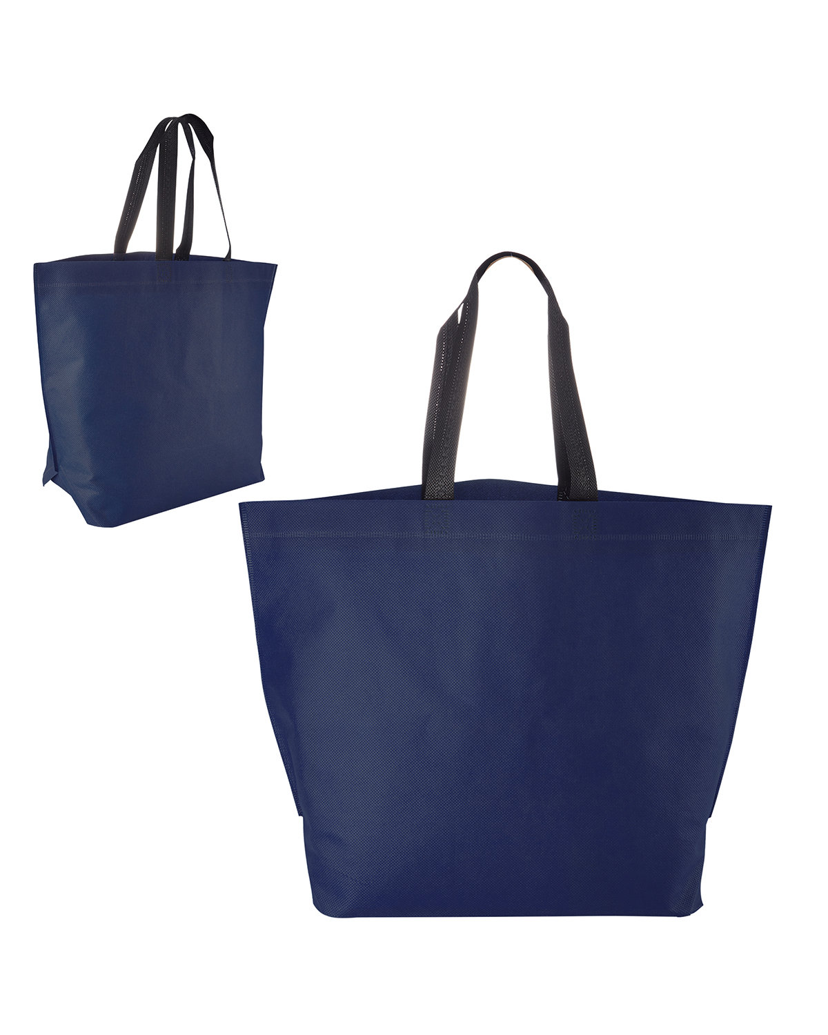 Two-Tone Heat Sealed Non-Woven Tote Bag 17