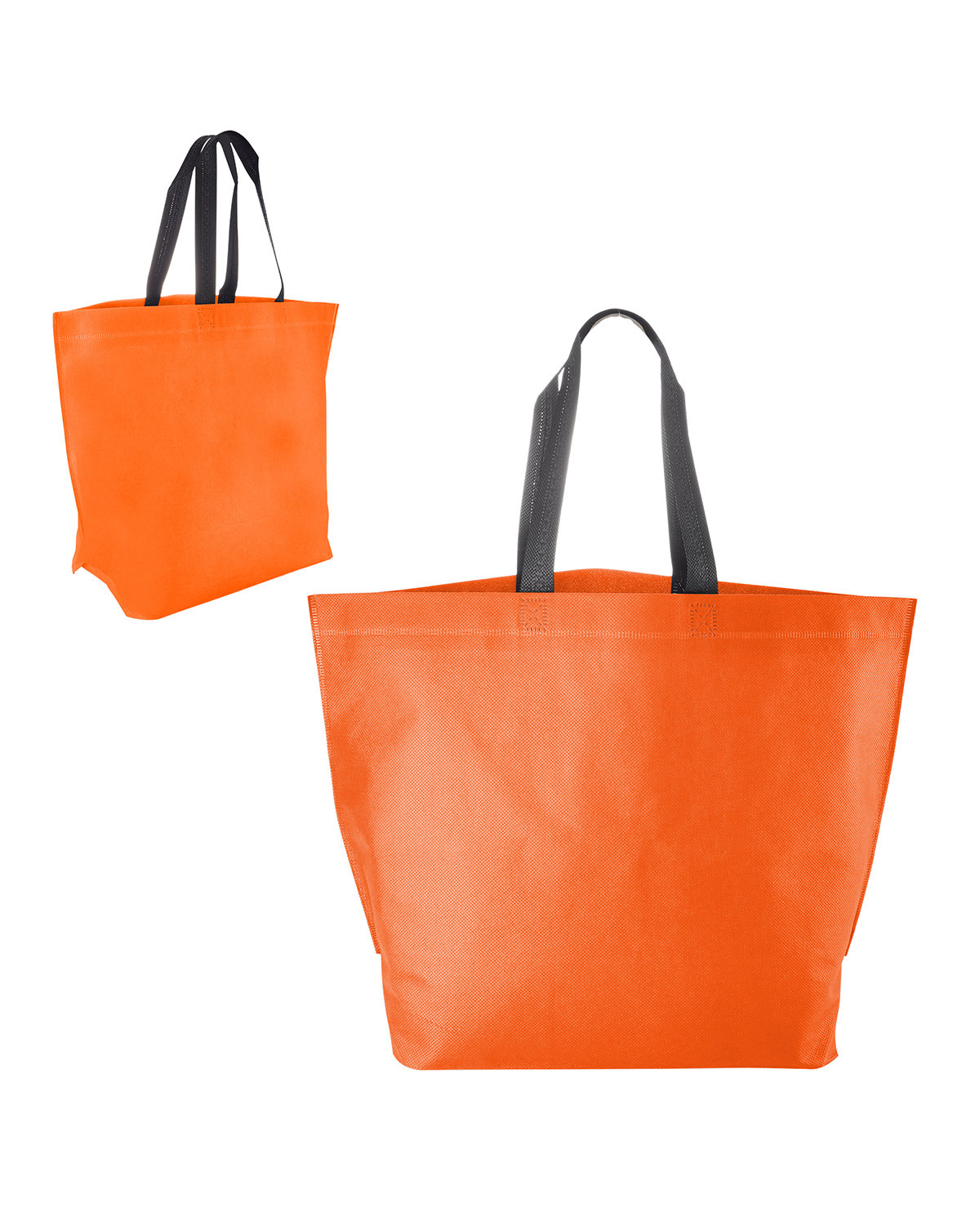 Two-Tone Heat Sealed Non-Woven Tote Bag 26