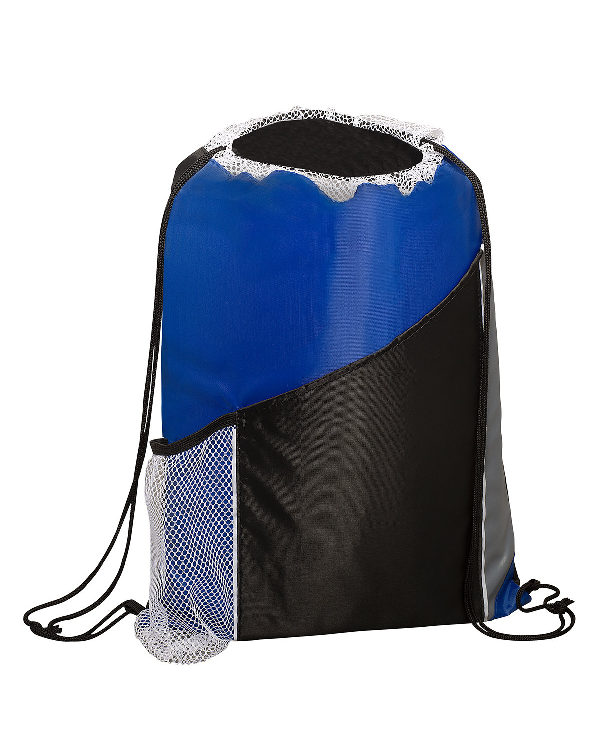 Sprint Angled Drawstring Sports Bag With Pockets. 20