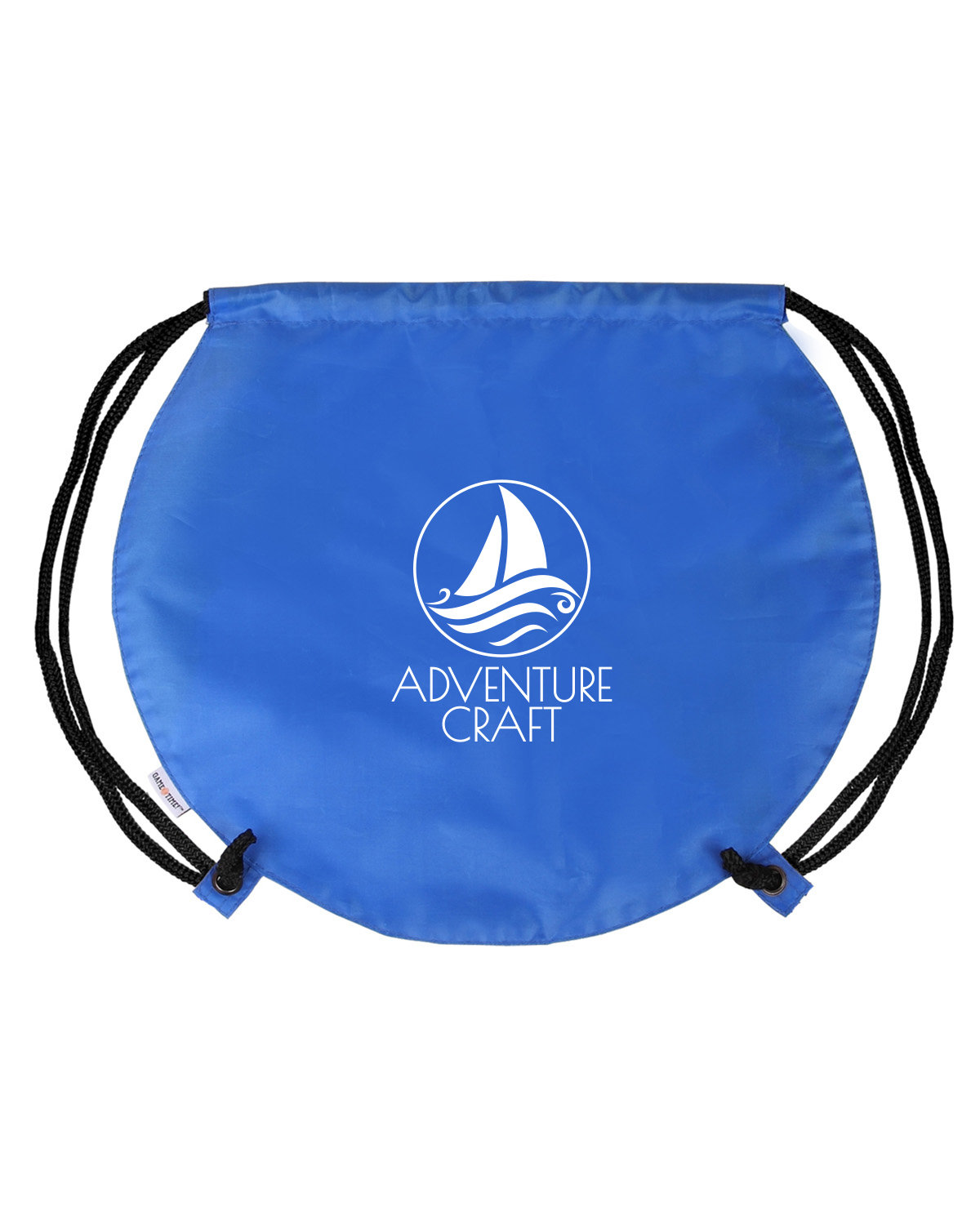 Recycled Polyester Globe Earth Drawstring Bag 9