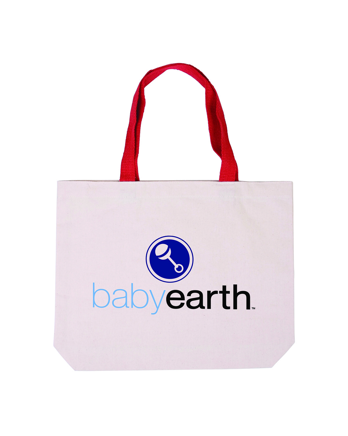Cotton Canvas Tote Bag with Color Accents, custom tote bag with logo imprint 28