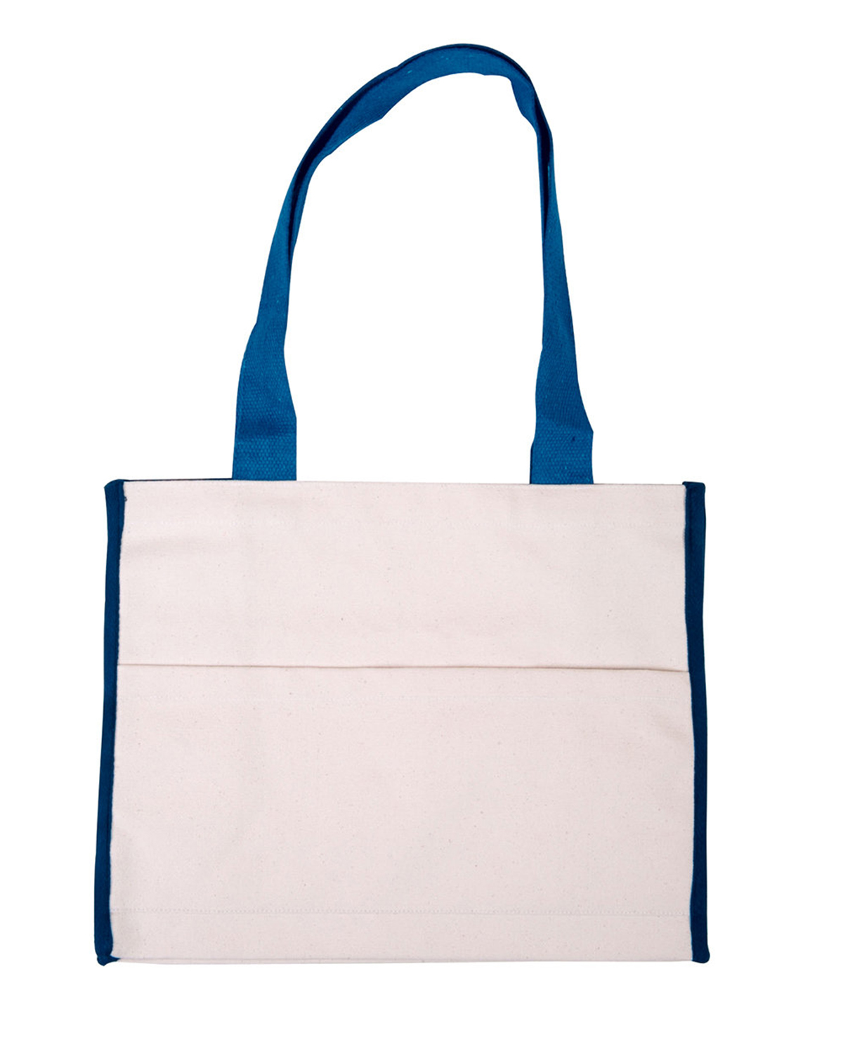 Cotton Gusset Accent Box Tote Bag, custom tote bag with logo imprint 14
