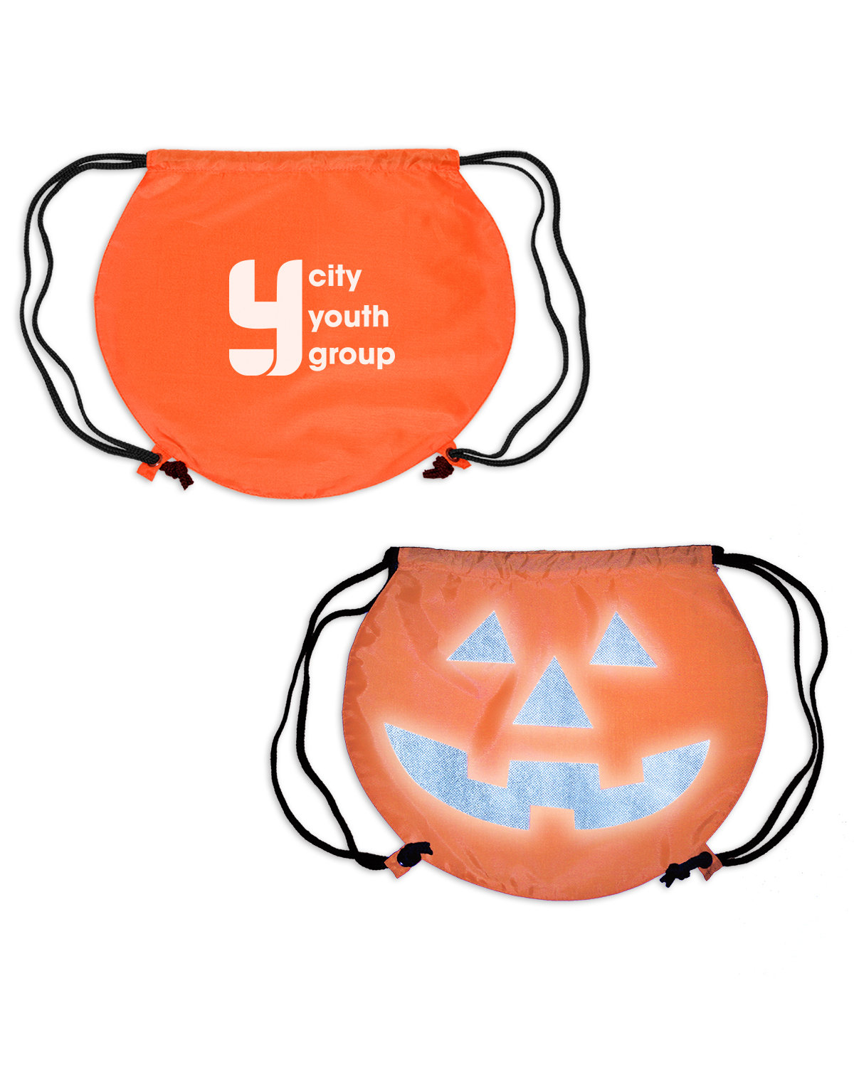 Pumpkin Drawstring Bag 4