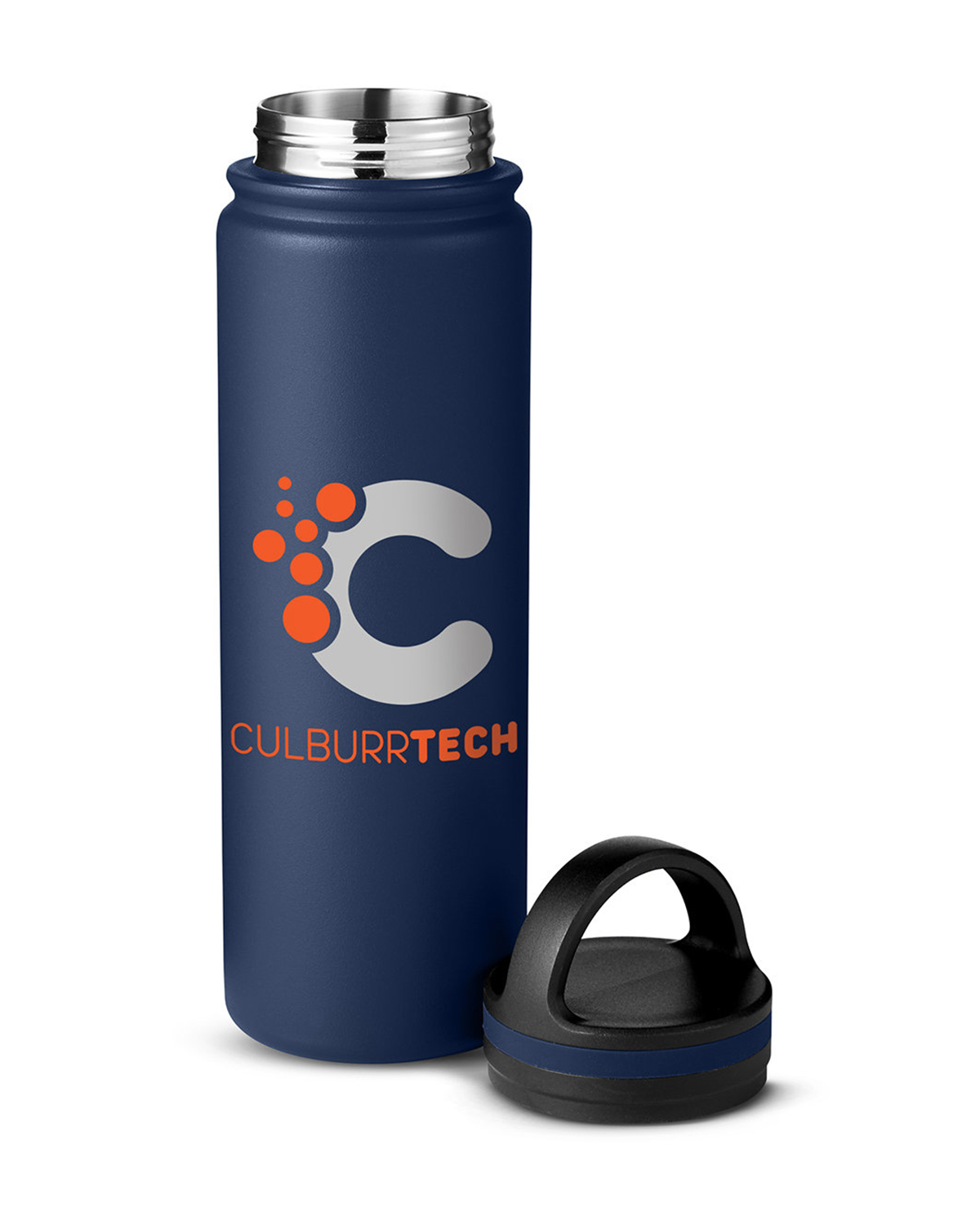 24 oz Vacuum Insulated Stainless Steel Bottle, custom water bottle with logo imprint 207