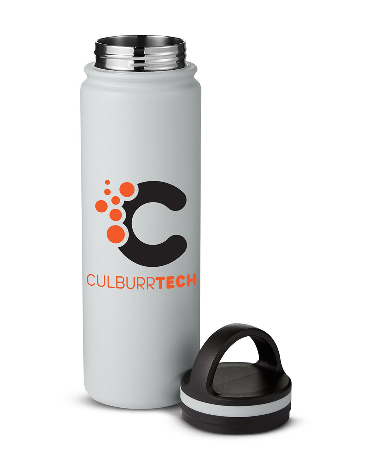 24 oz Vacuum Insulated Stainless Steel Bottle, custom water bottle with logo imprint 5
