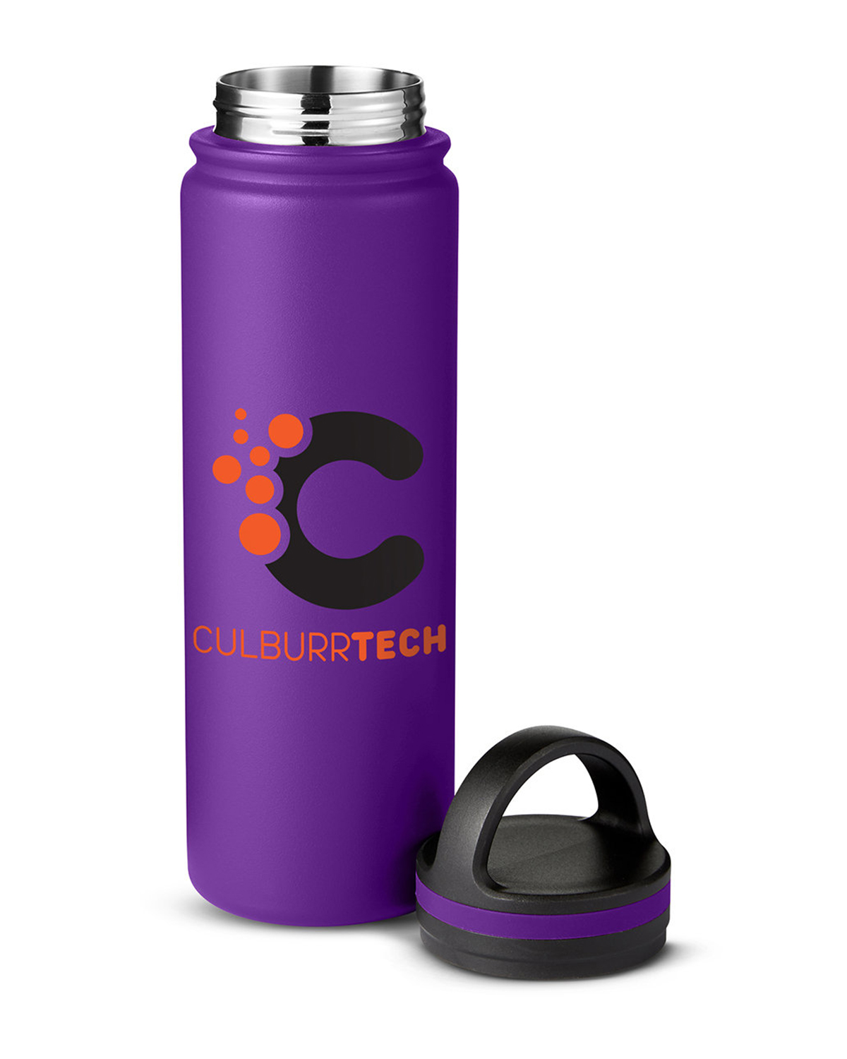 24 oz Vacuum Insulated Stainless Steel Bottle, custom water bottle with logo imprint 82