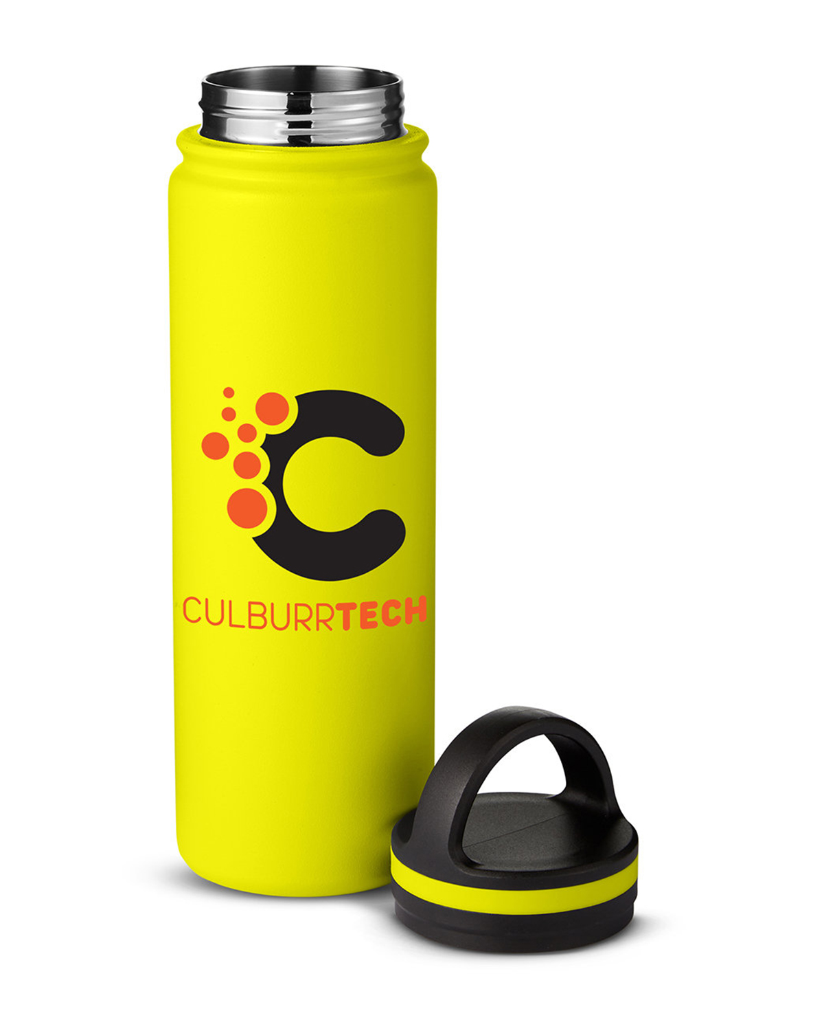 24 oz Vacuum Insulated Stainless Steel Bottle, custom water bottle with logo imprint 155