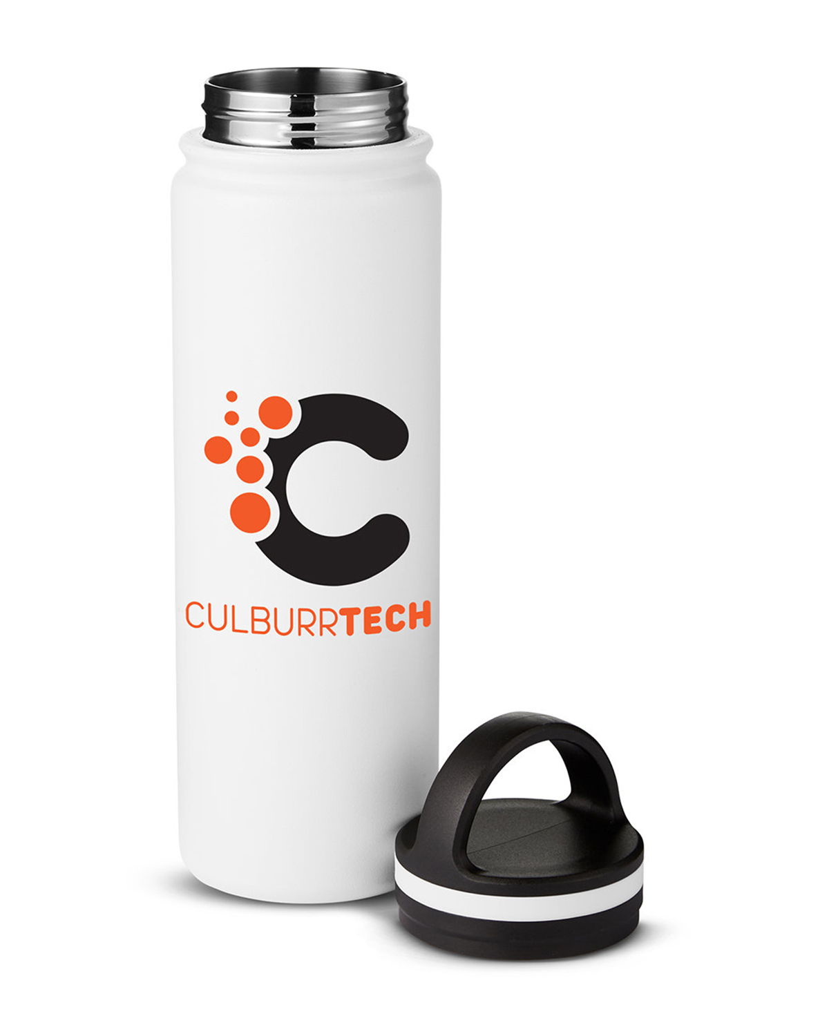 24 oz Vacuum Insulated Stainless Steel Bottle, custom water bottle with logo imprint 16