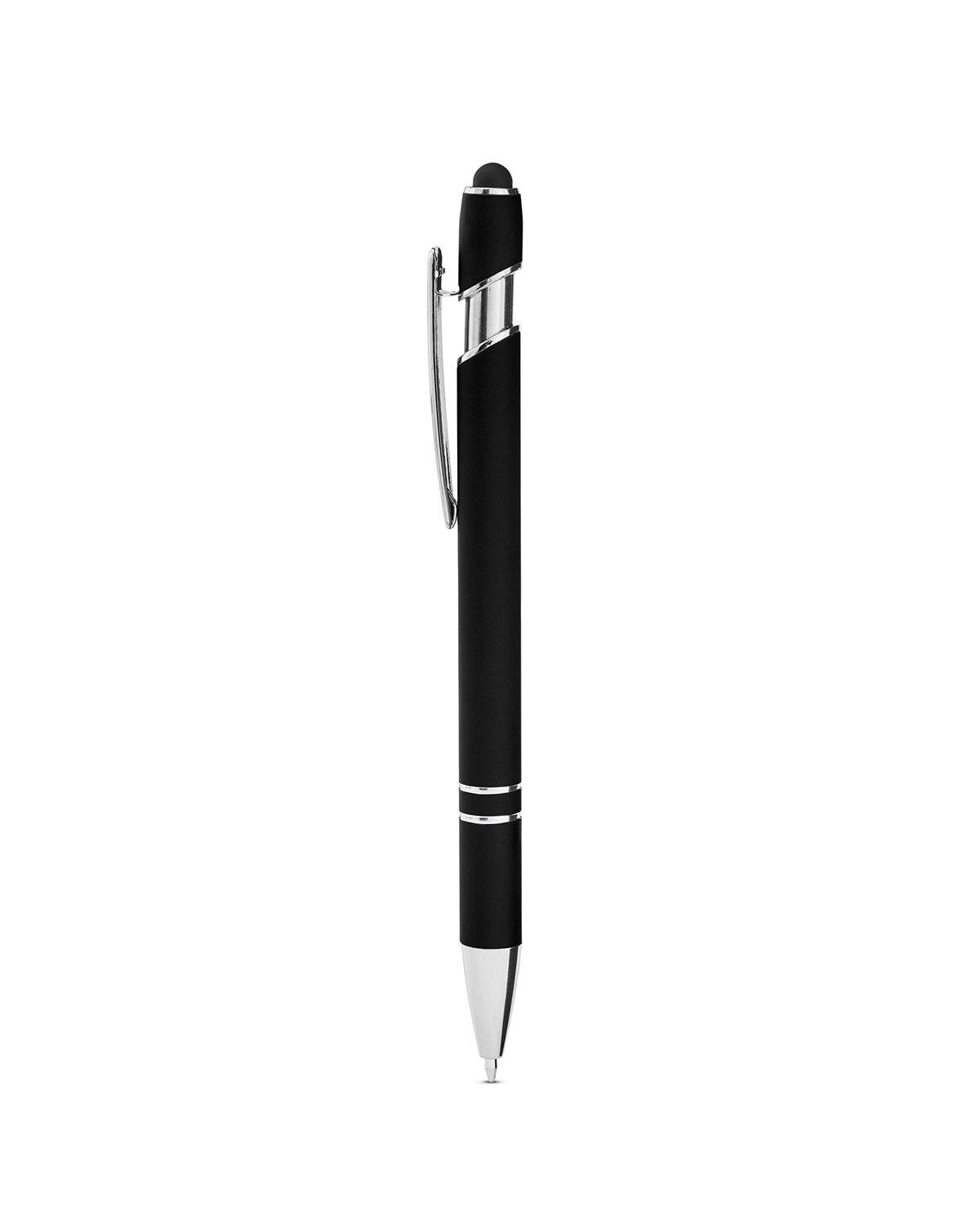 Rubberized Aluminum Click Stylus Pen 41