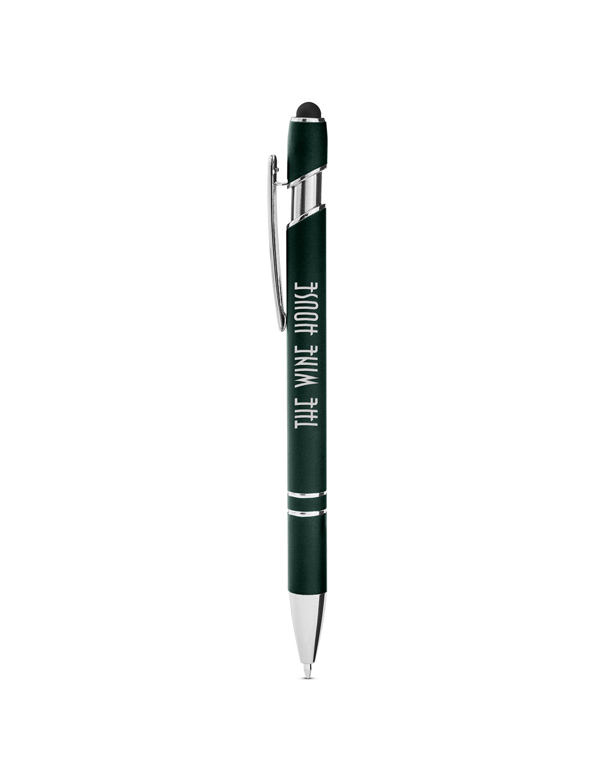 Rubberized Aluminum Click Stylus Pen 34