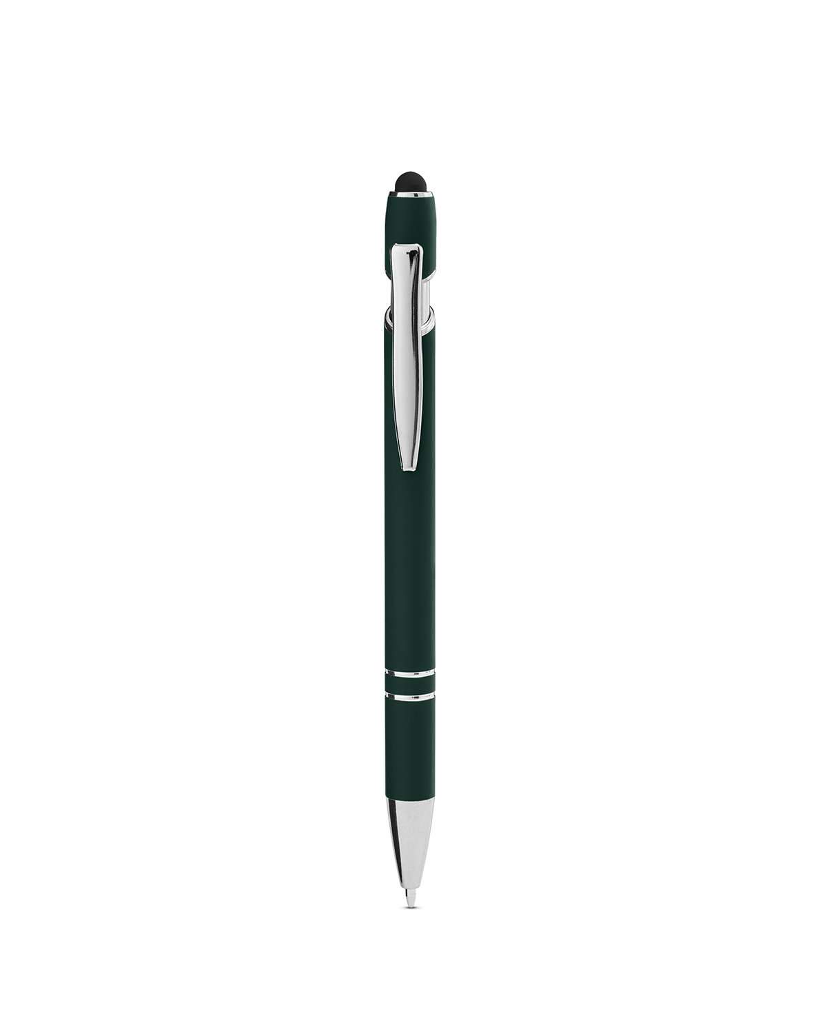 Rubberized Aluminum Click Stylus Pen 49