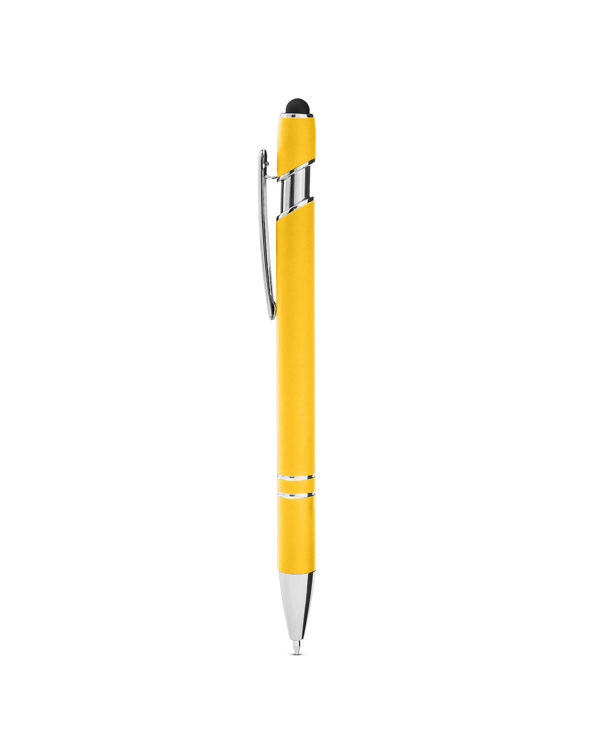 Rubberized Aluminum Click Stylus Pen 51