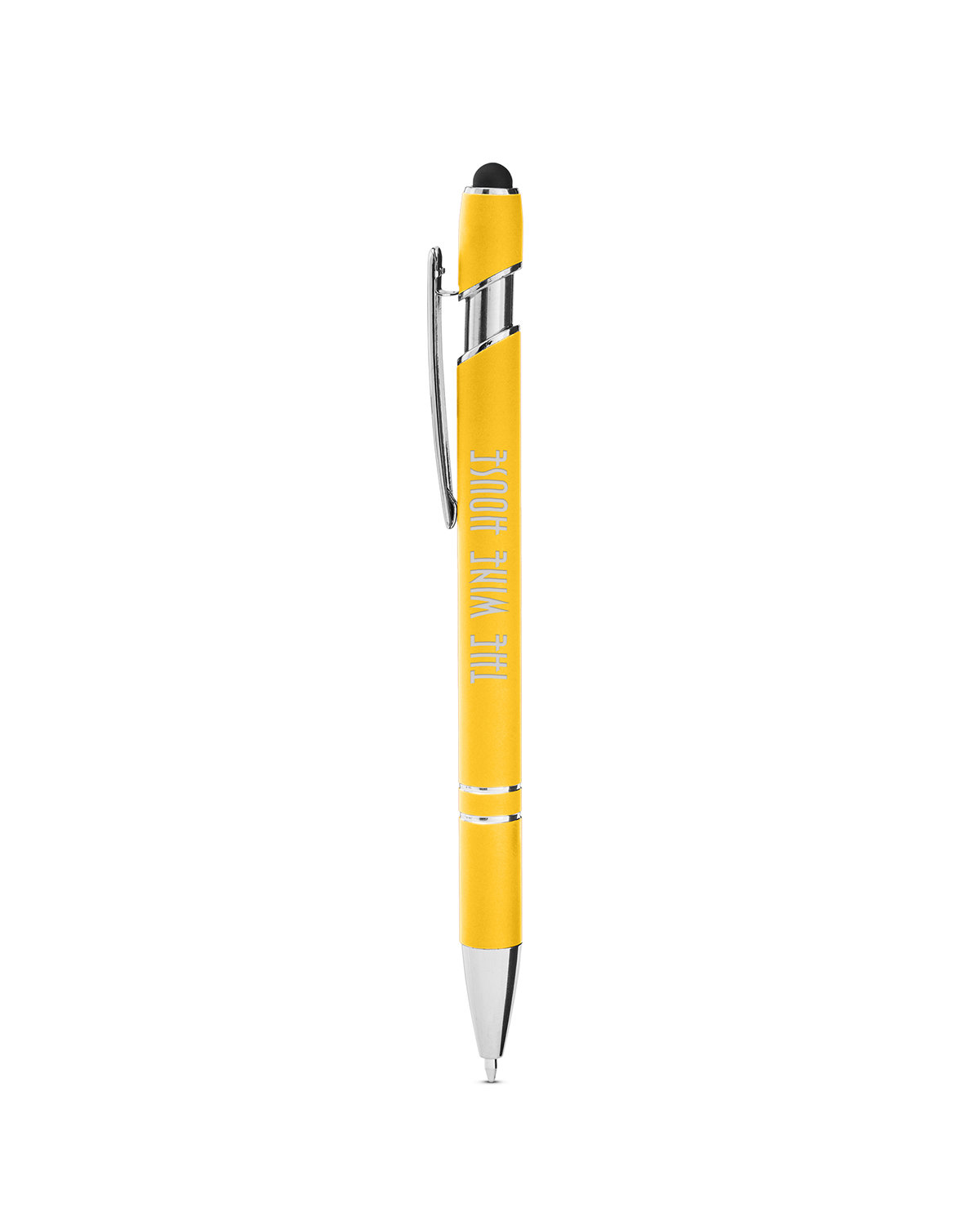 Rubberized Aluminum Click Stylus Pen 42