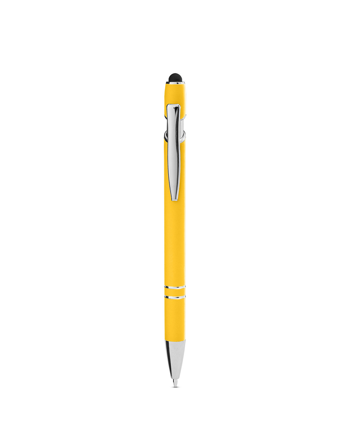 Rubberized Aluminum Click Stylus Pen 30