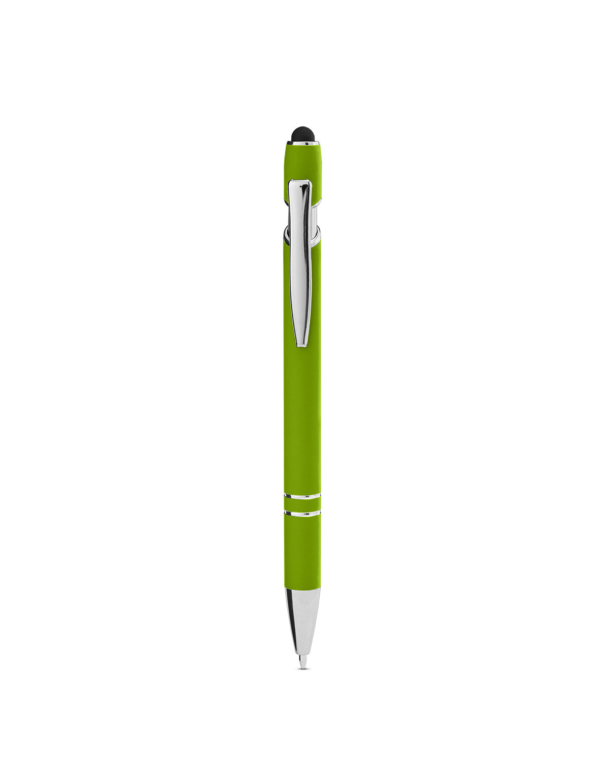 Rubberized Aluminum Click Stylus Pen 40