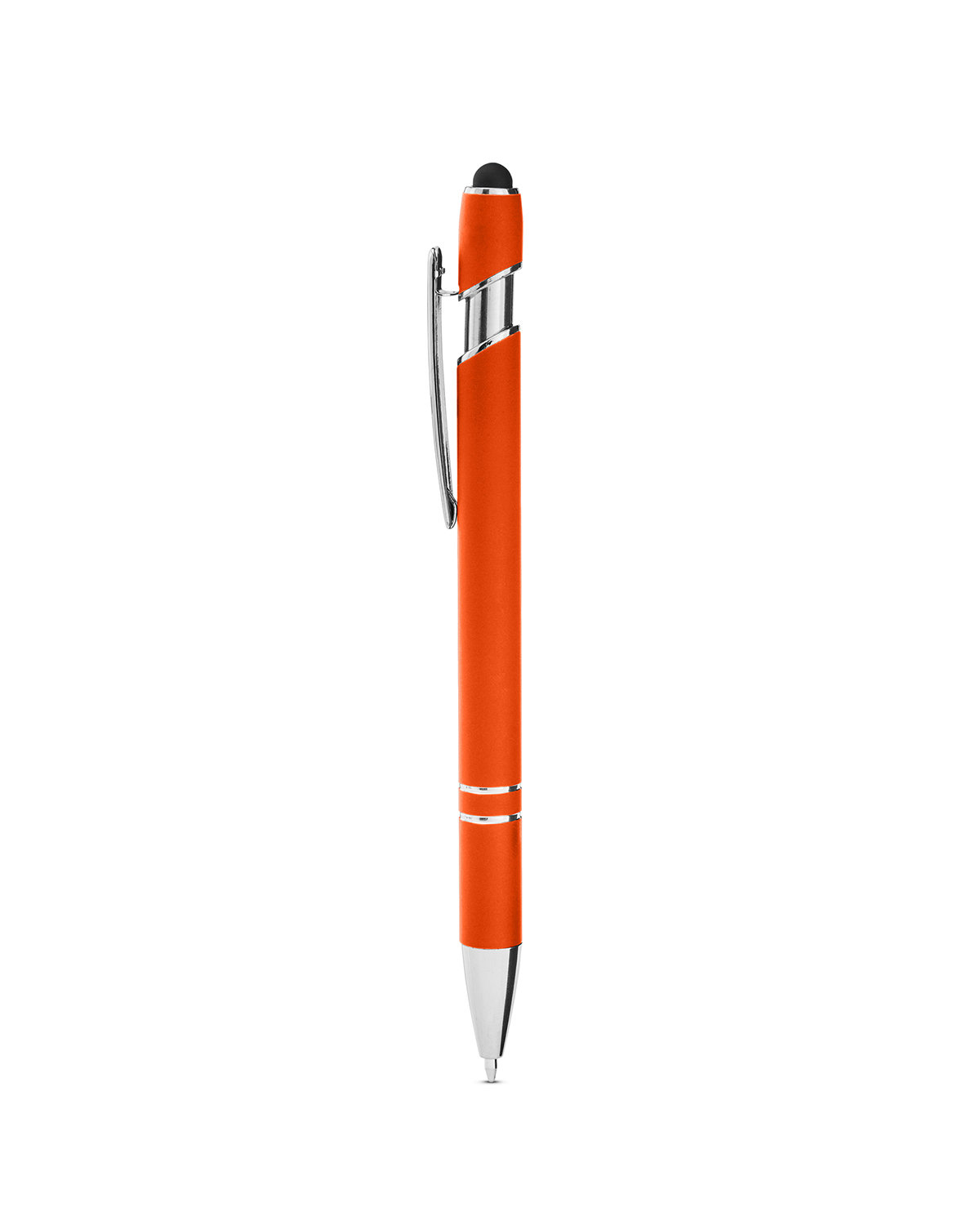 Rubberized Aluminum Click Stylus Pen 35