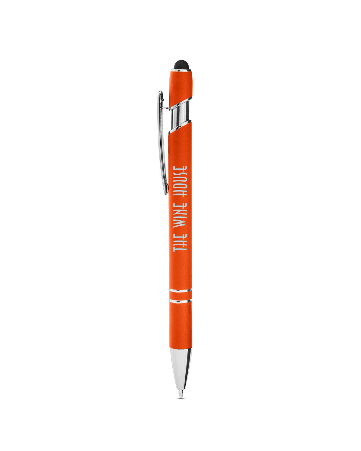 Rubberized Aluminum Click Stylus Pen 37