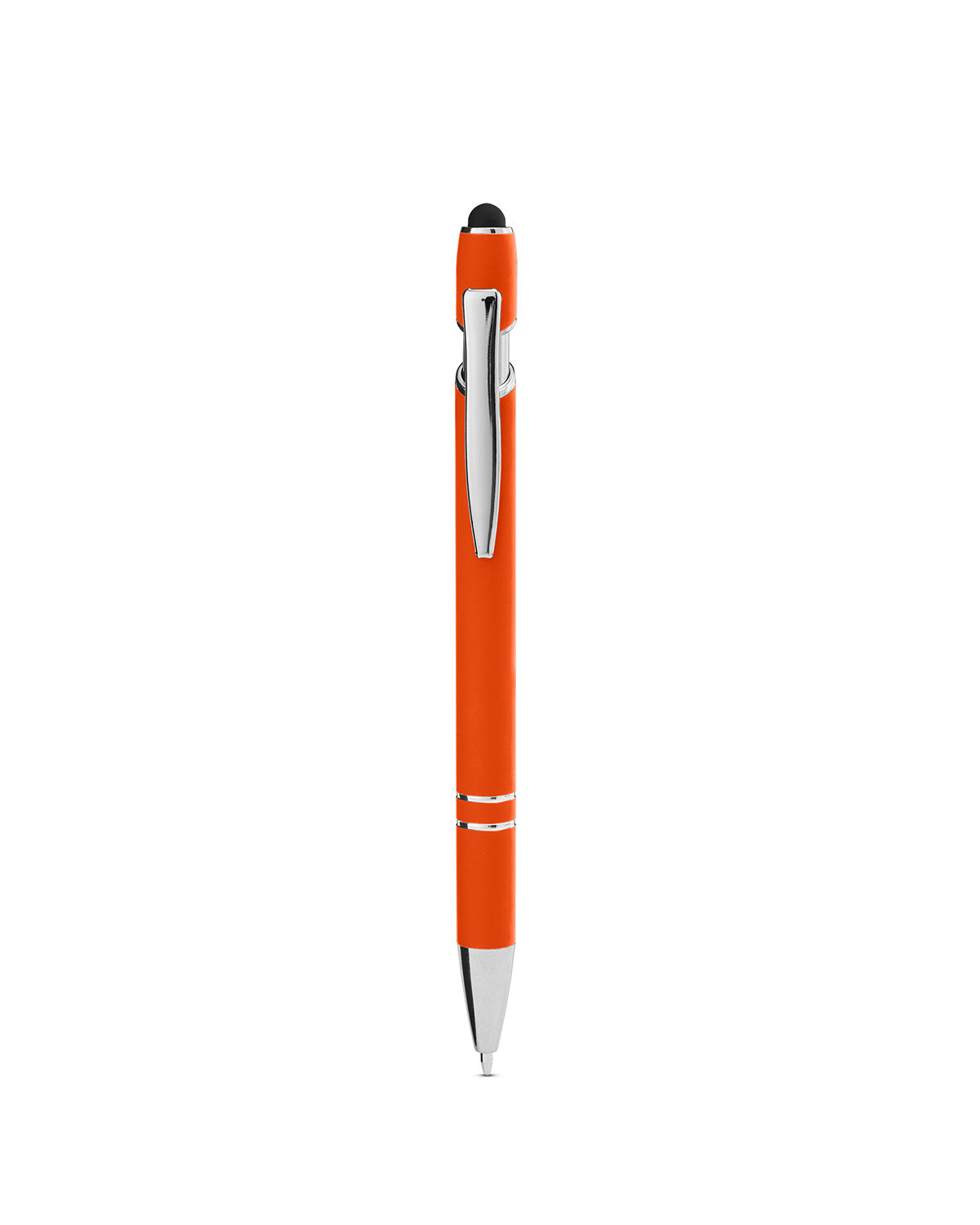 Rubberized Aluminum Click Stylus Pen 65