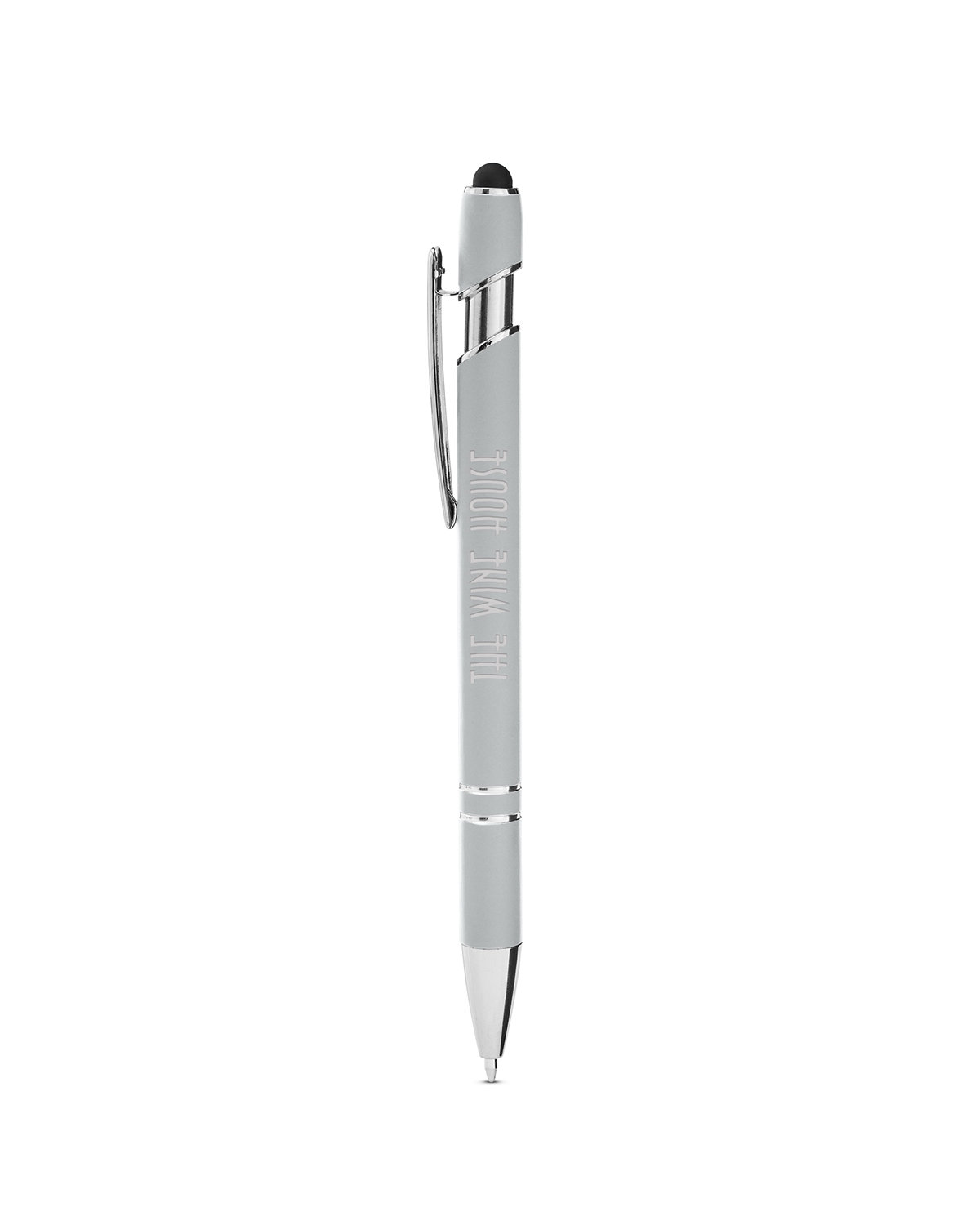 Rubberized Aluminum Click Stylus Pen 53