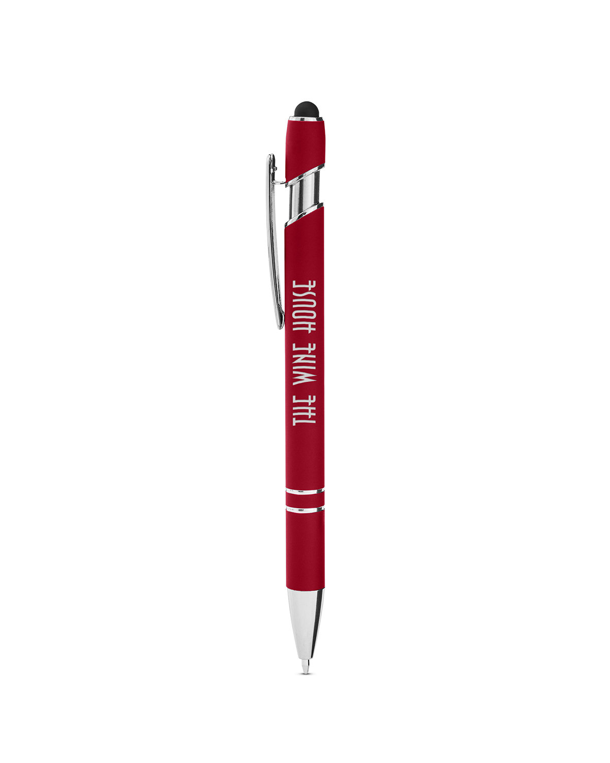 Rubberized Aluminum Click Stylus Pen 68