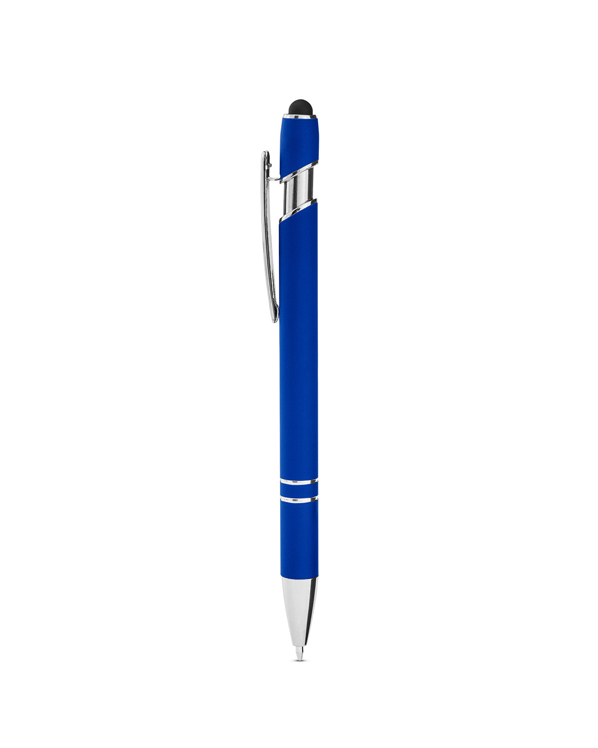 Rubberized Aluminum Click Stylus Pen 54