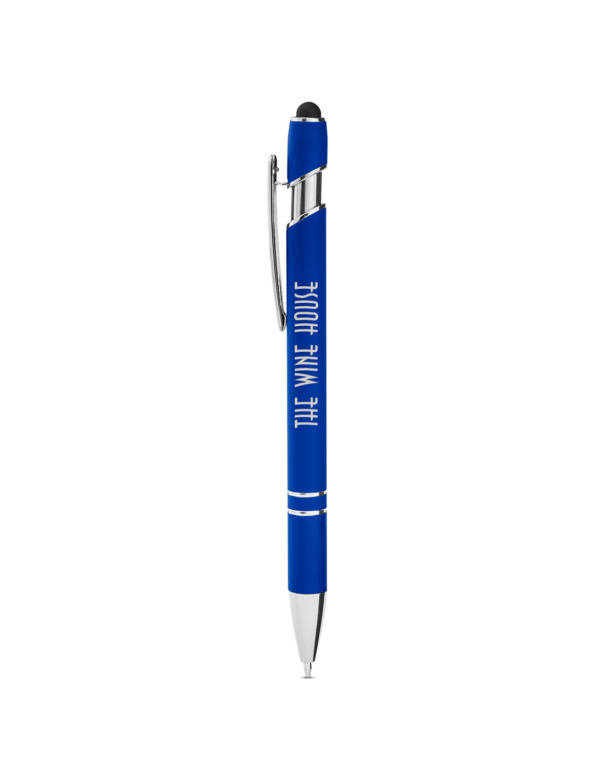 Rubberized Aluminum Click Stylus Pen 66