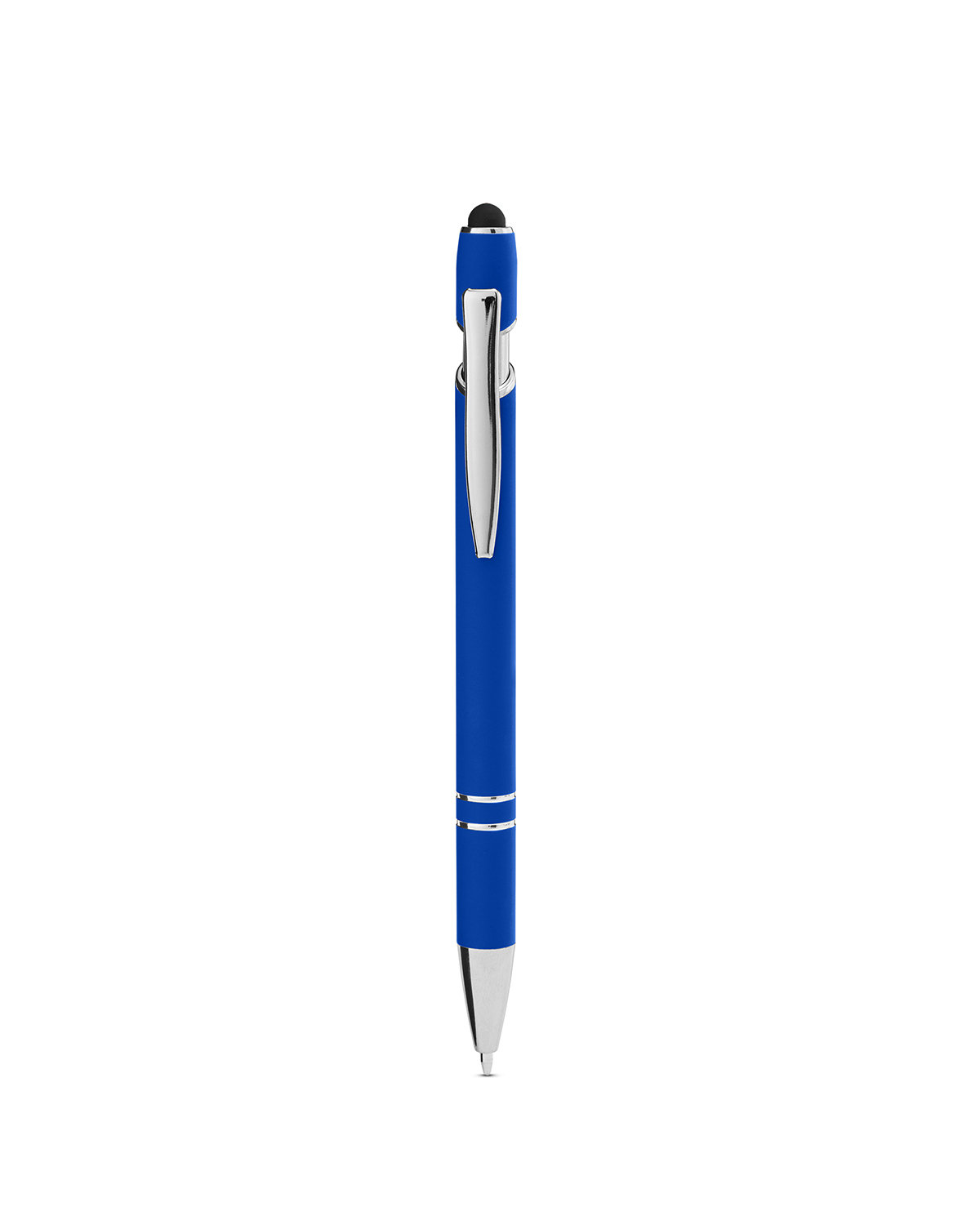 Rubberized Aluminum Click Stylus Pen 12
