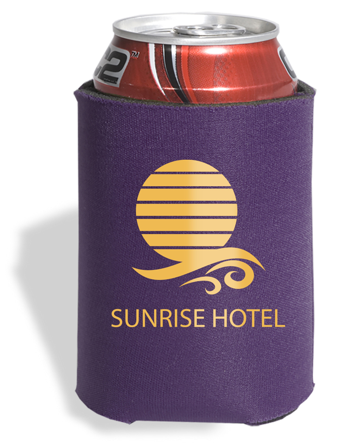 Collapsible Insulated Can Cooler Sleeve, custom koozie with logo imprint 86