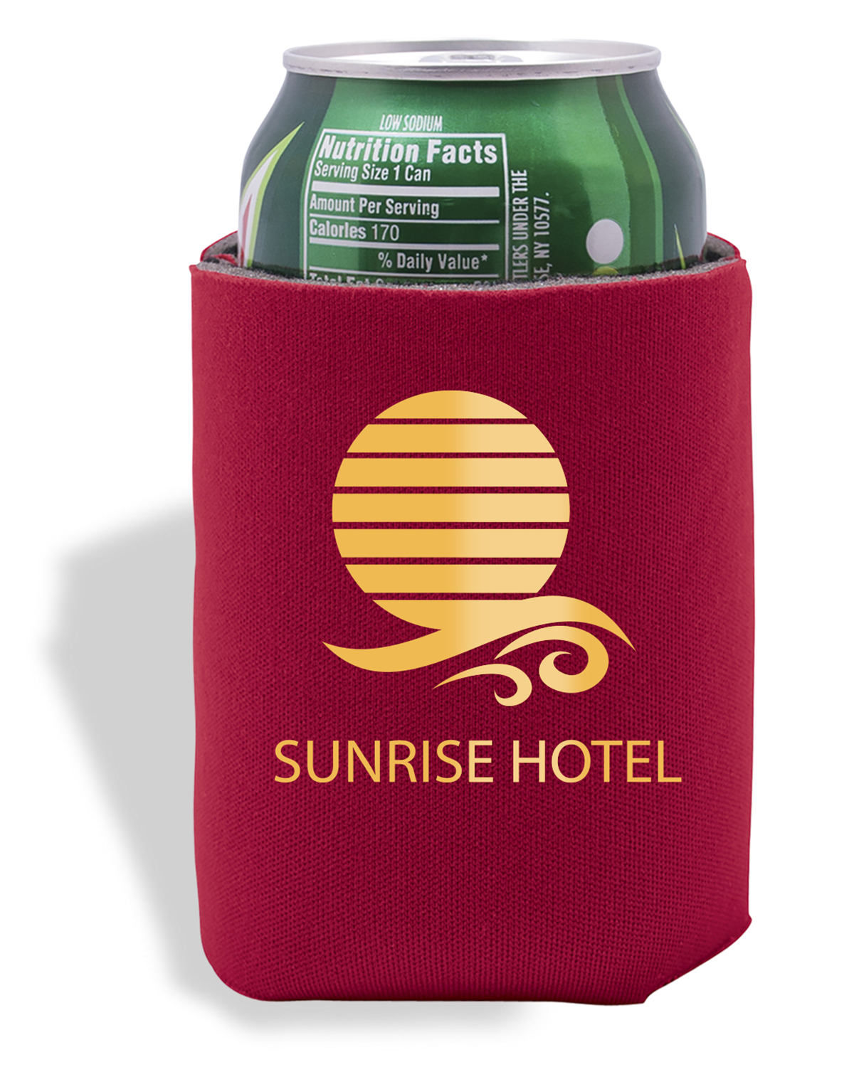 Collapsible Insulated Can Cooler Sleeve, custom koozie with logo imprint 27