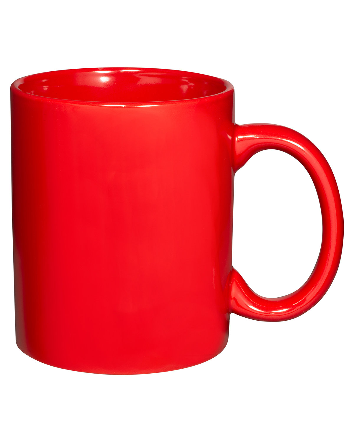11 oz Basic C Handle Ceramic Mug 10