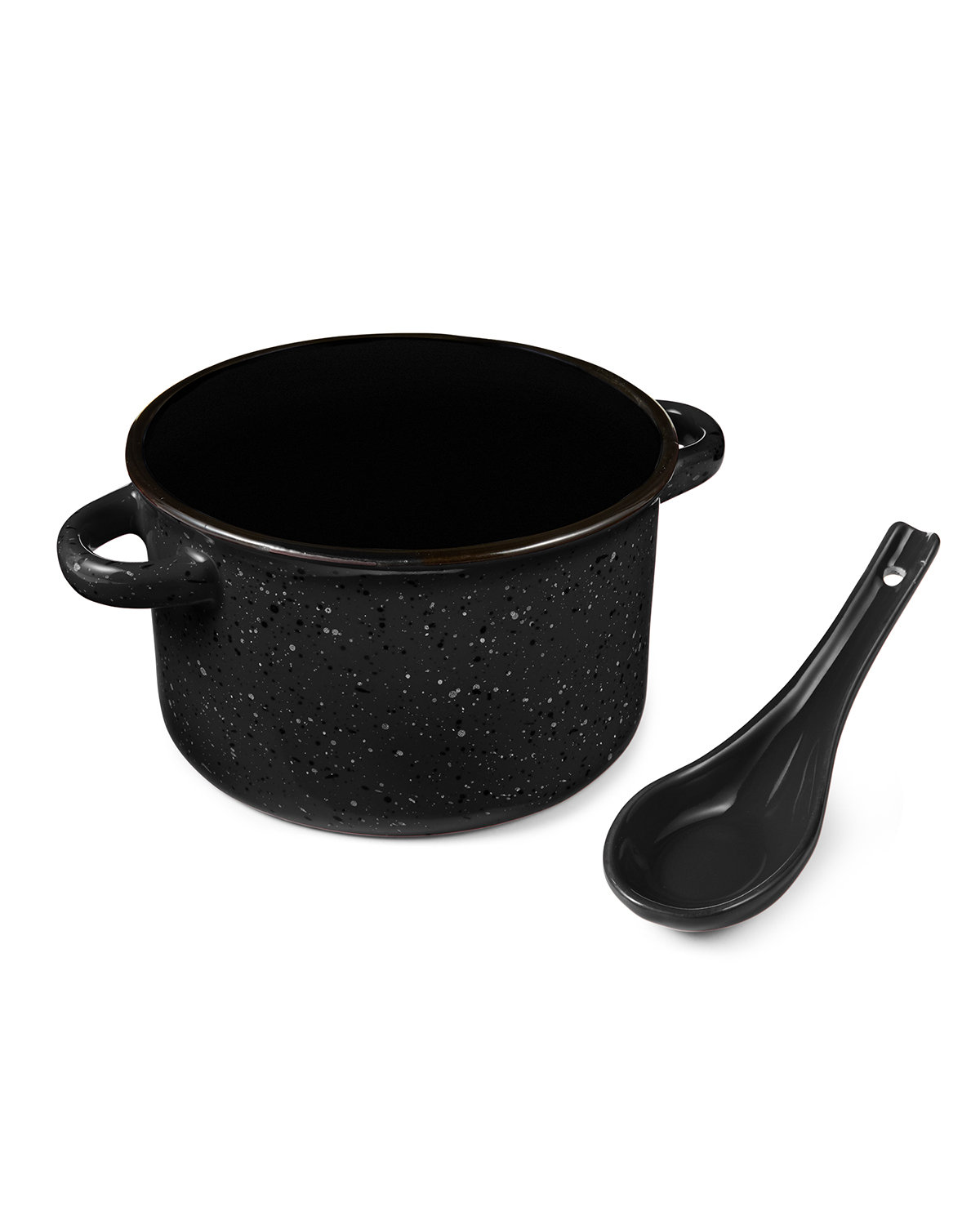 Campfire 20 oz Ceramic Soup Bowl With Spoon 27