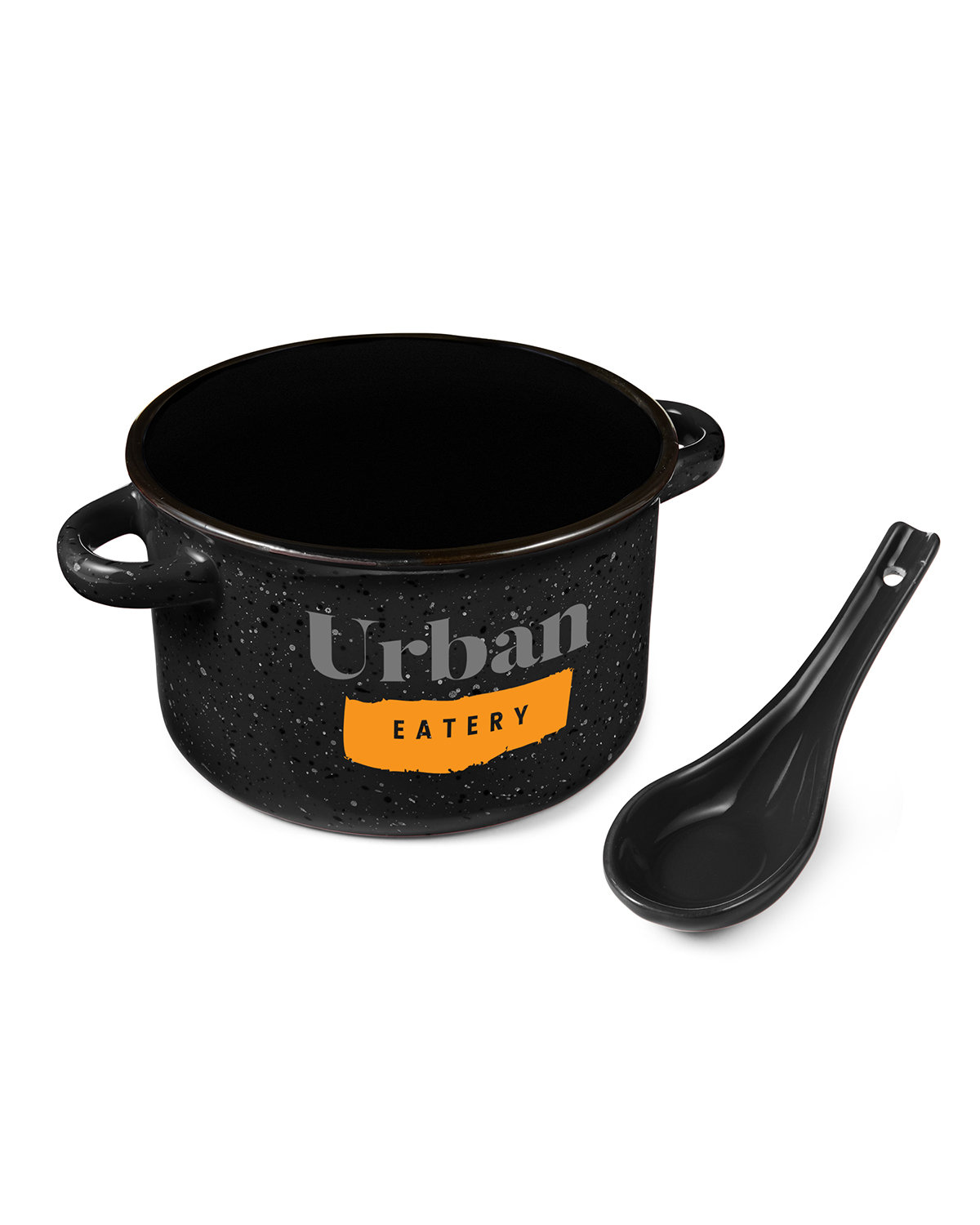 Campfire 20 oz Ceramic Soup Bowl With Spoon 31