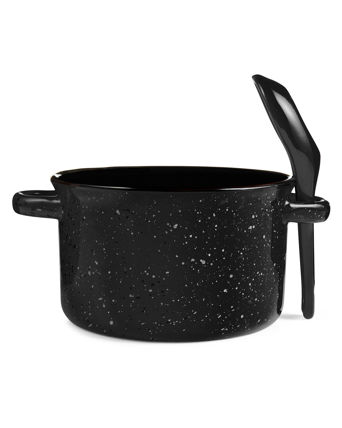 Campfire 20 oz Ceramic Soup Bowl With Spoon 17