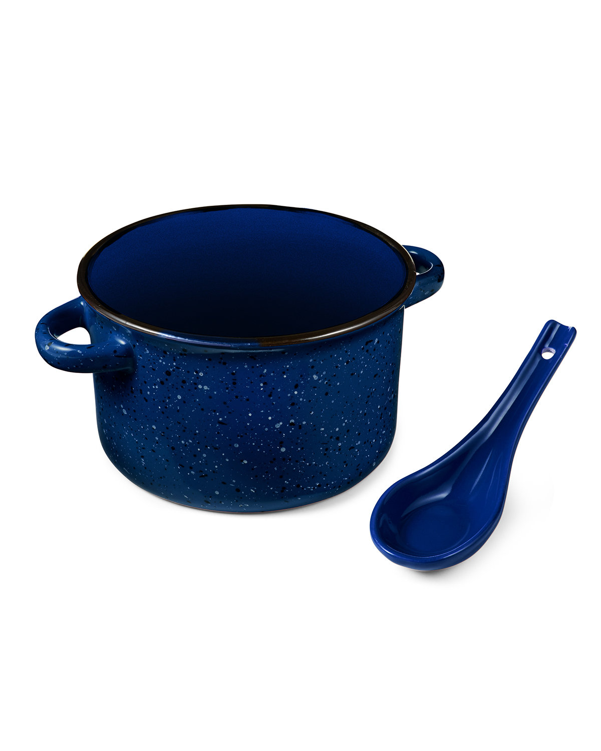 Campfire 20 oz Ceramic Soup Bowl With Spoon 25