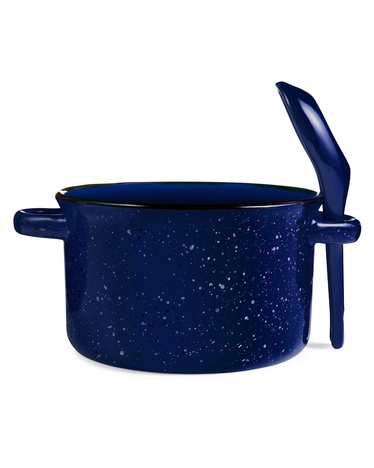 Campfire 20 oz Ceramic Soup Bowl With Spoon 24