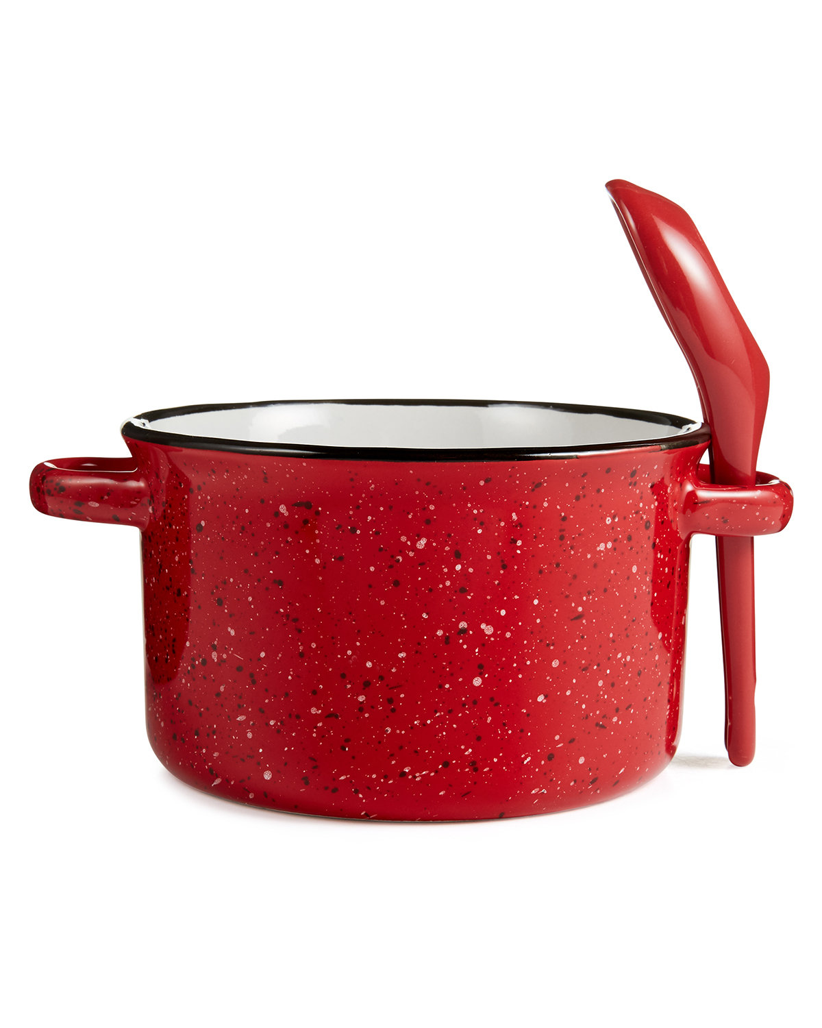 Campfire 20 oz Ceramic Soup Bowl With Spoon 14