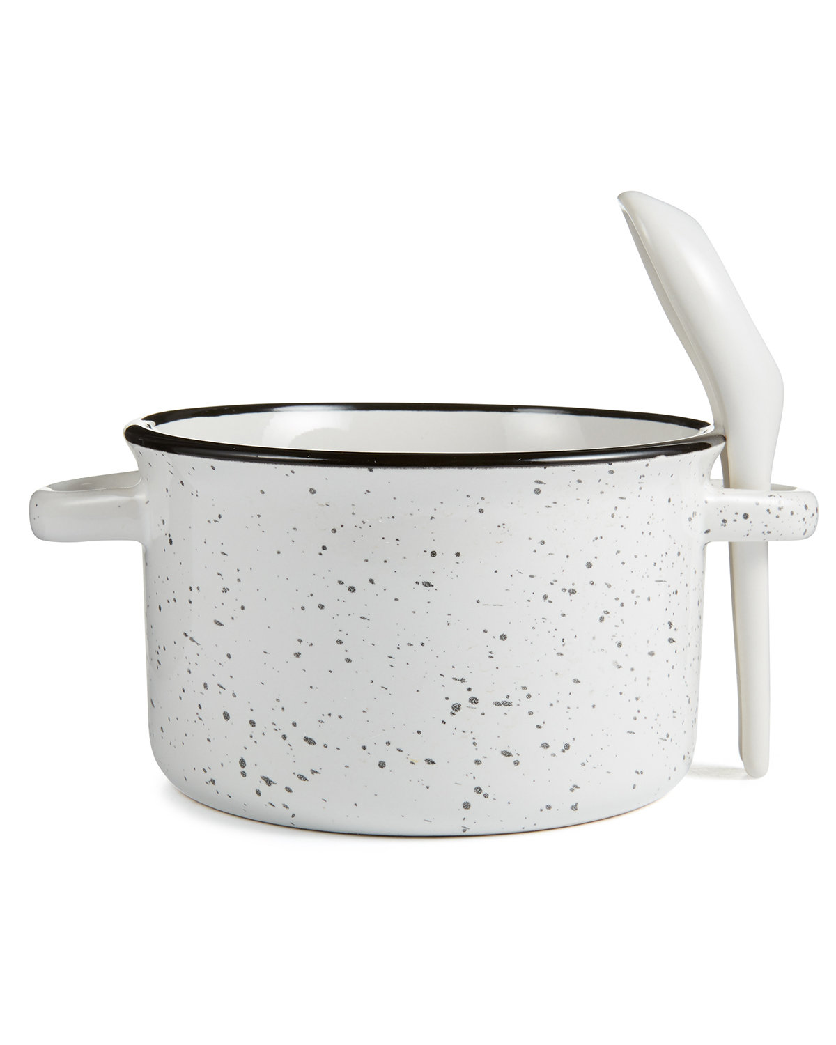 Campfire 20 oz Ceramic Soup Bowl With Spoon 28