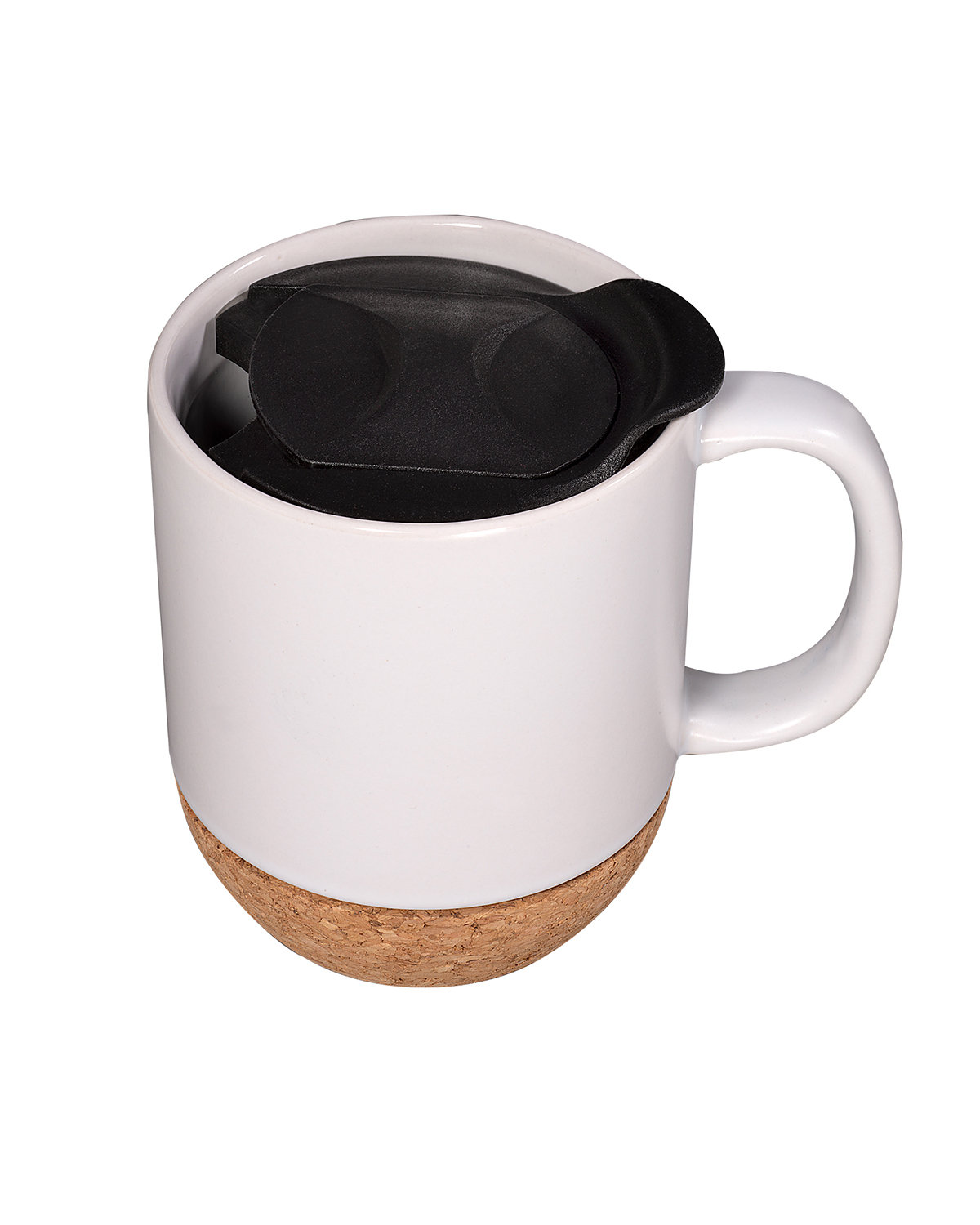 14 oz. Ceramic Mug With Cork Base. 13